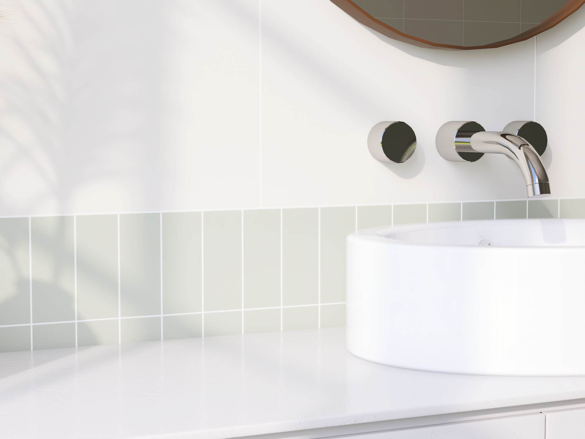 Plan de travail salle de bain