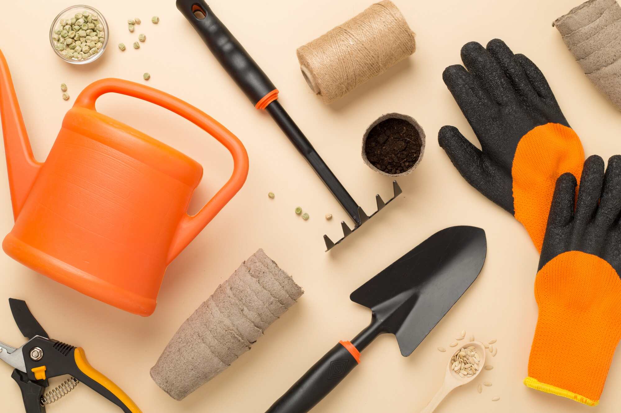 Affûtage d'outils de jardin