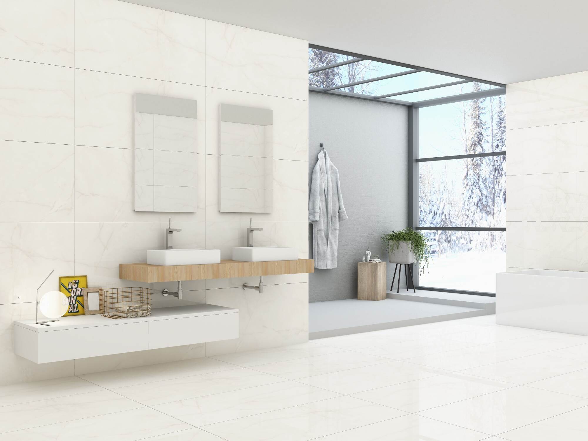 Fourniture et pose vasque rectangle