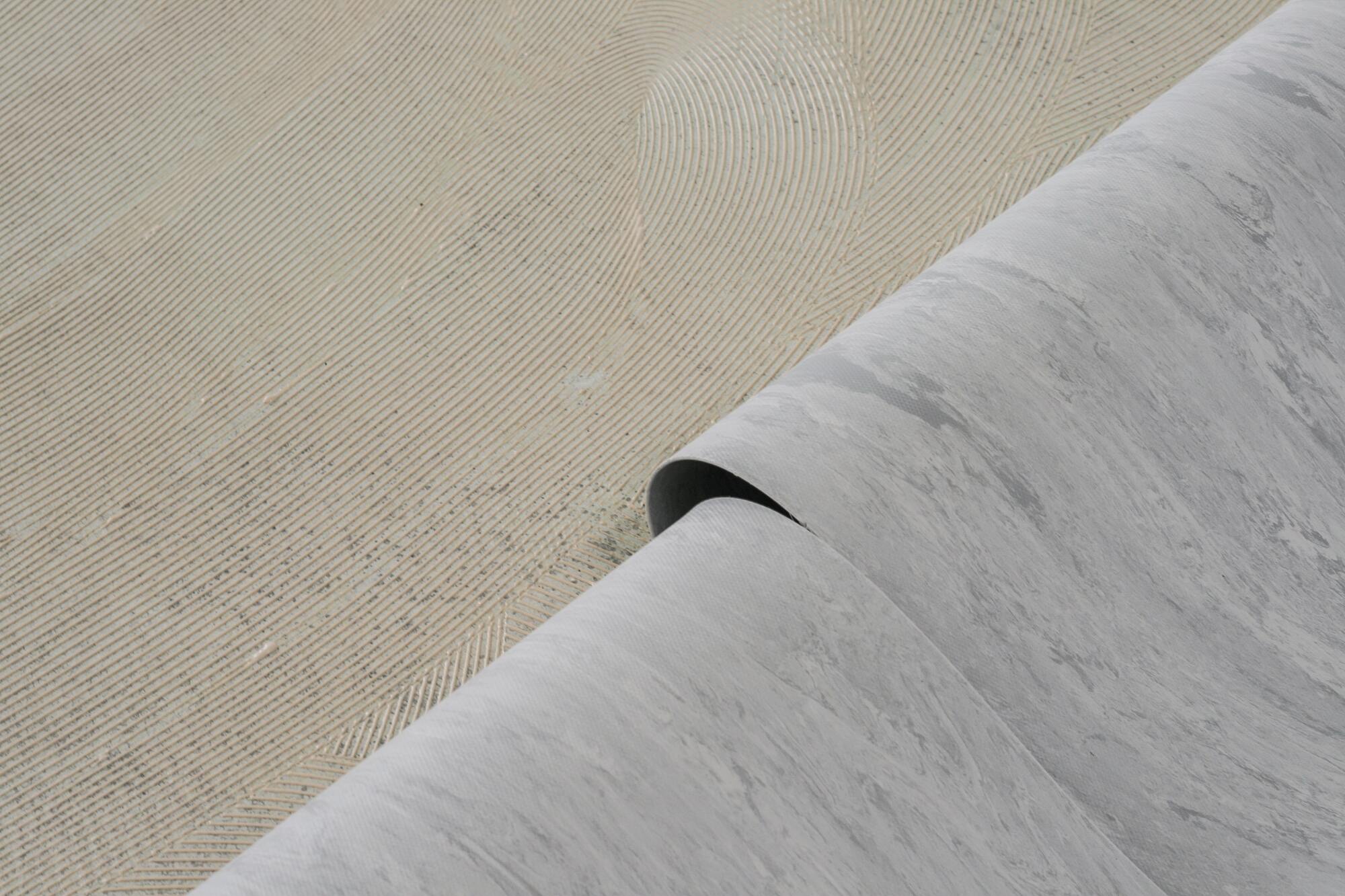 Pose dalle pvc garage