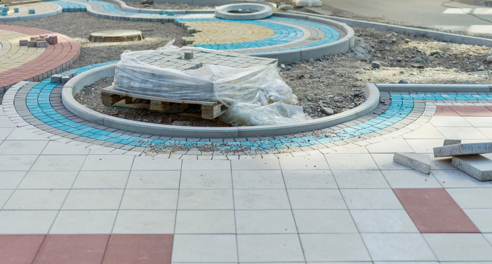 Carrelage mosaïque extérieur