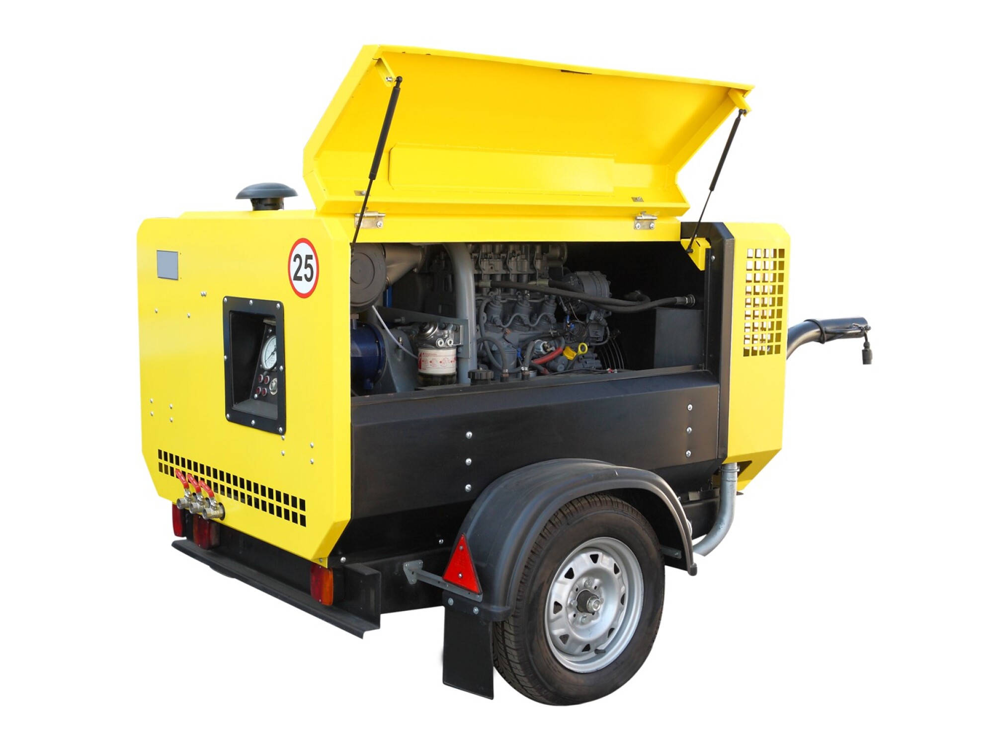 Compresseur électrique de chantier