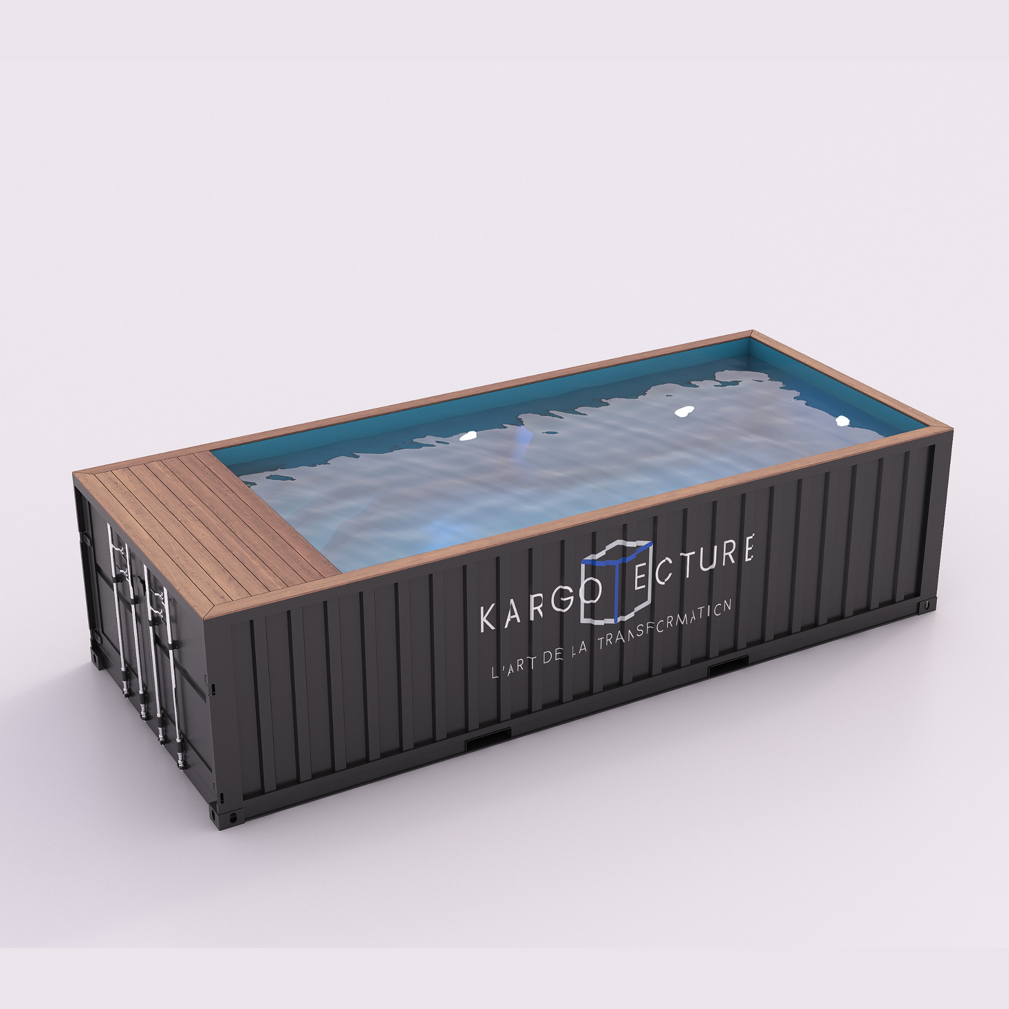 Piscine container Gamme Kargo Flex