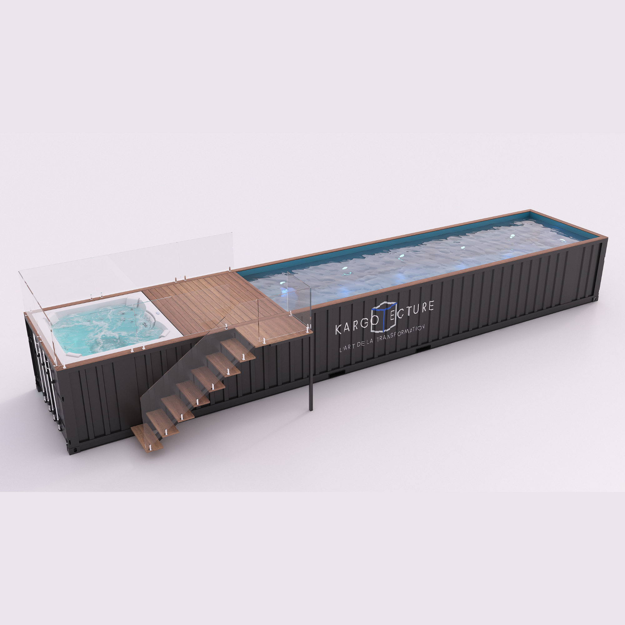 Piscine Container Gamme Kargo Full
