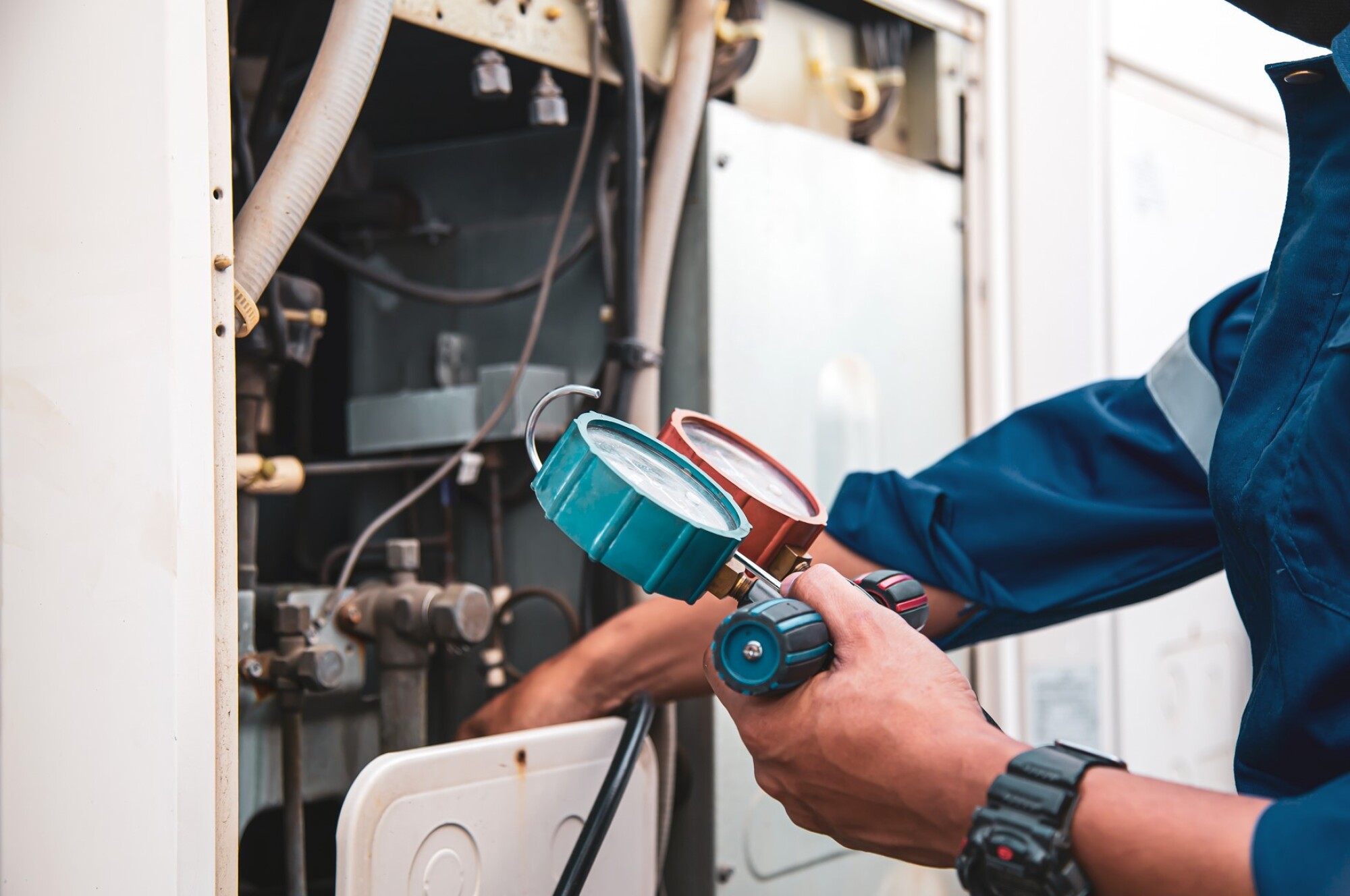 Ajustement de pression d'air