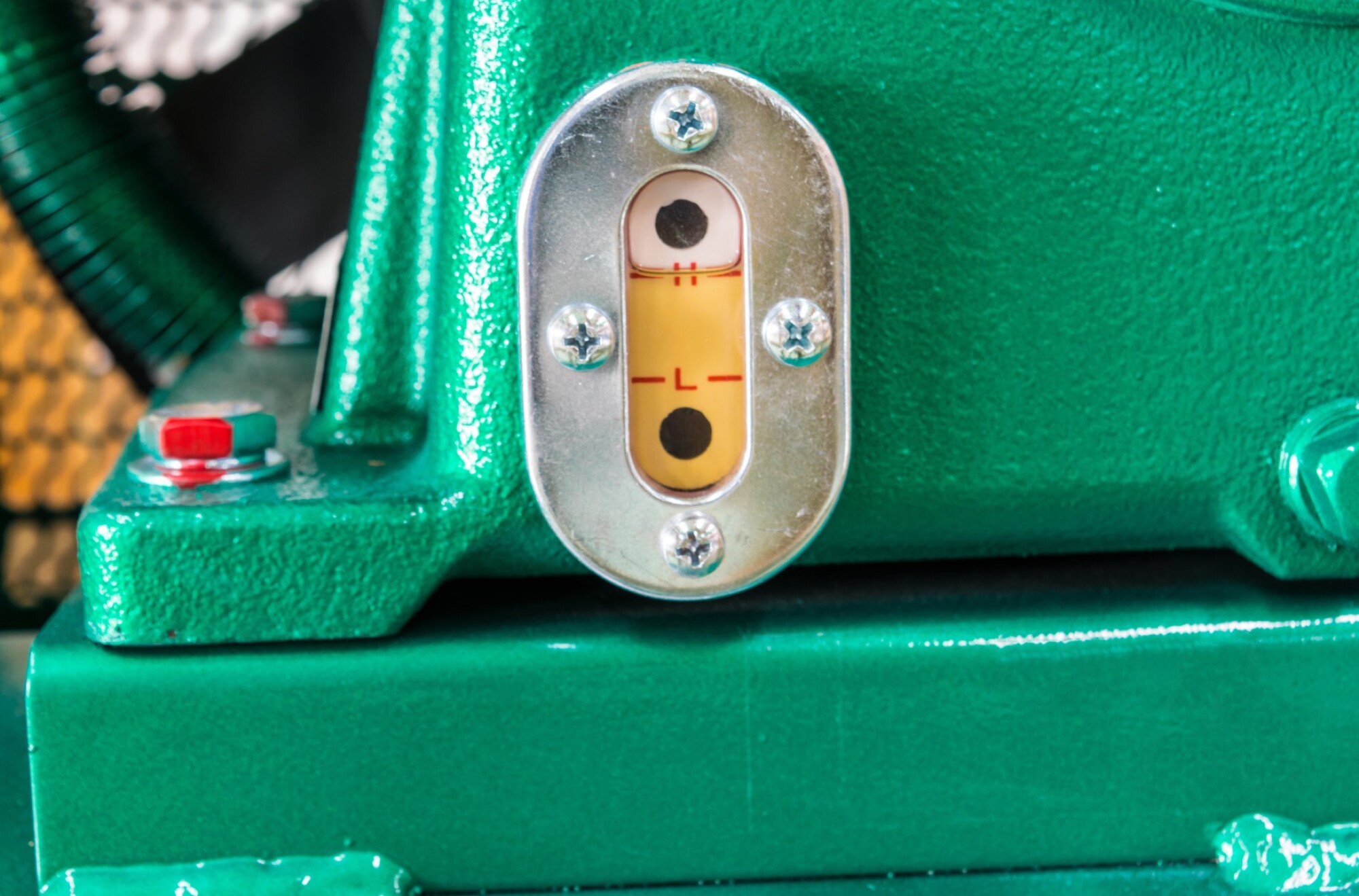 Contrôle de niveau d'huile