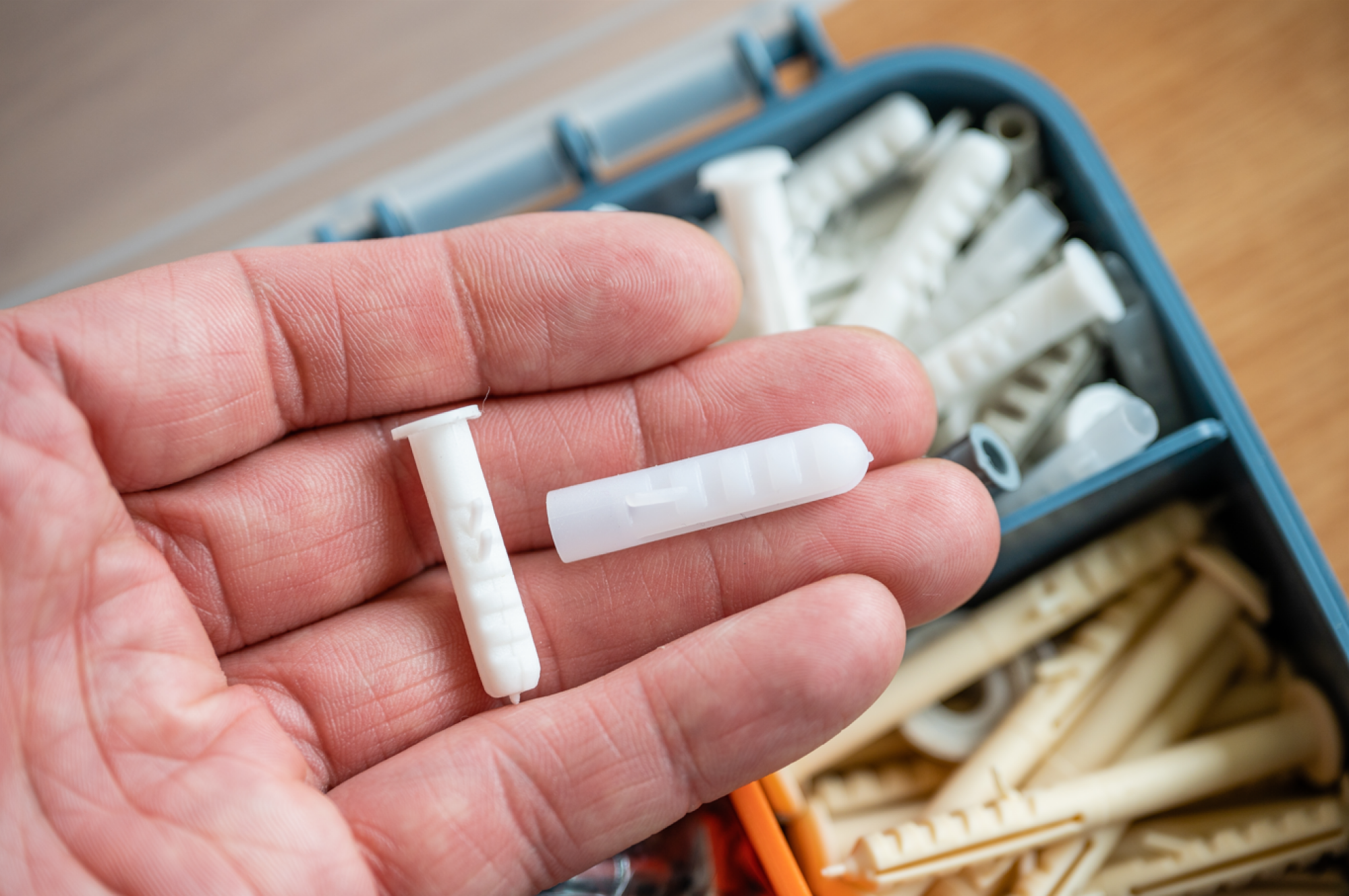 Installation de chevilles