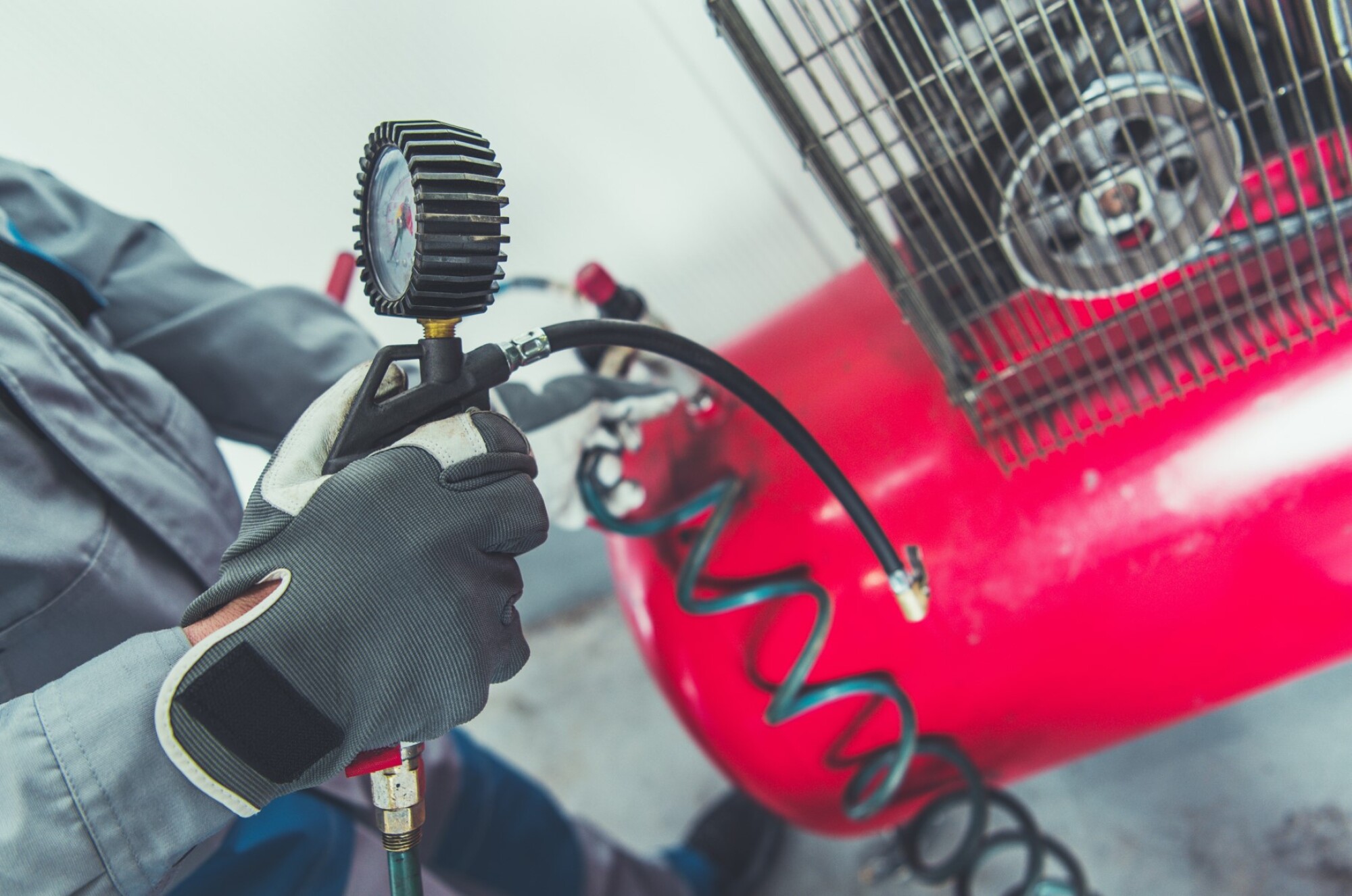 Maintenance préventive de compresseur