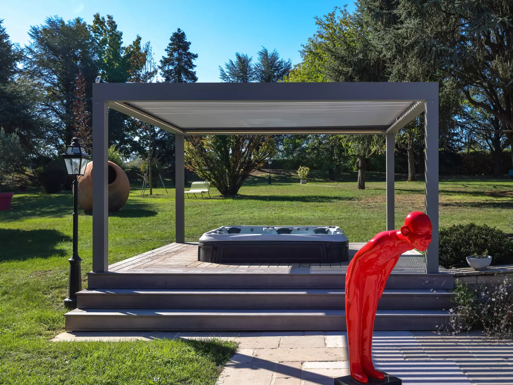 Pergola bioclimatique