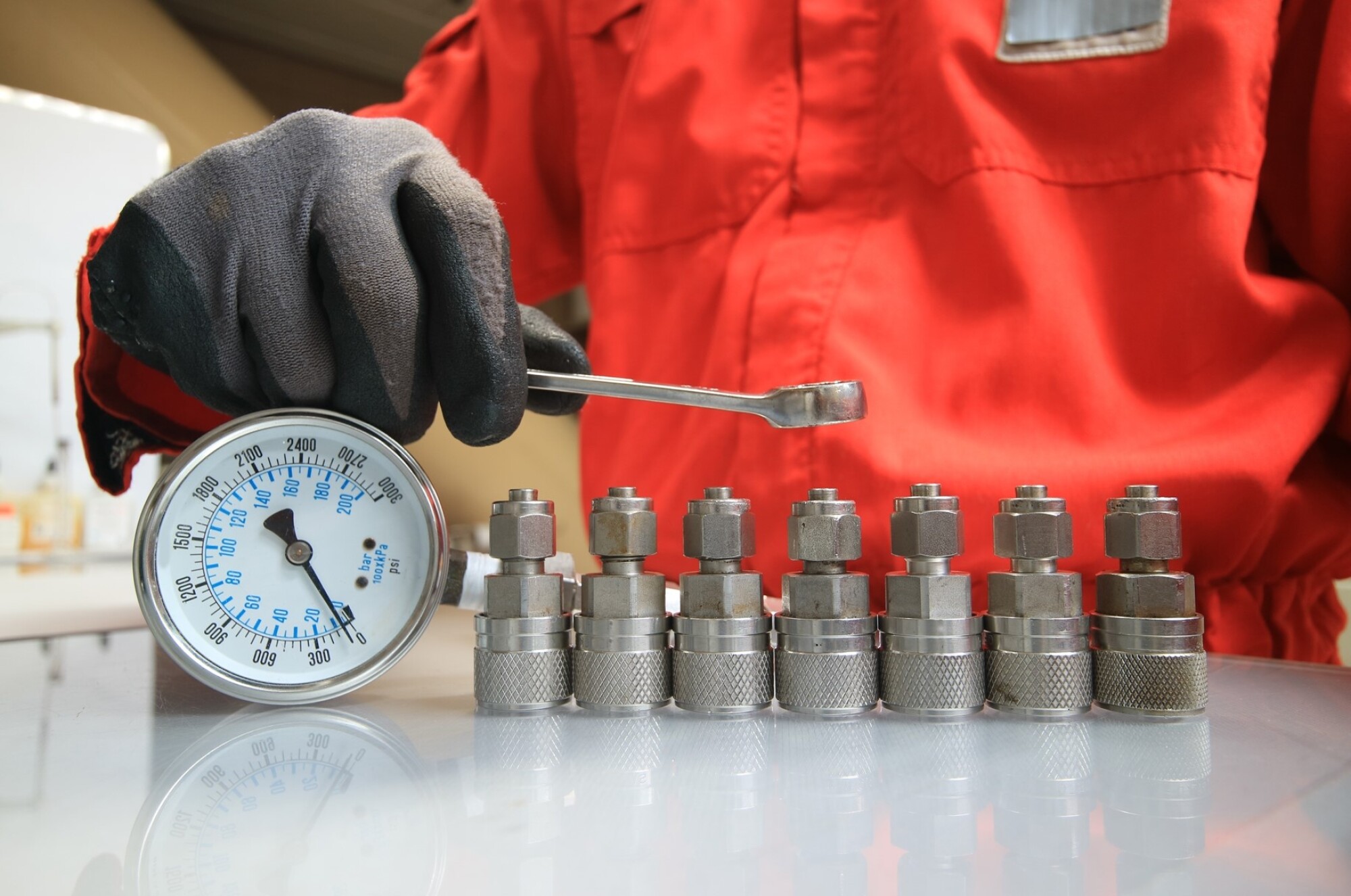 Raccord rapide métallique