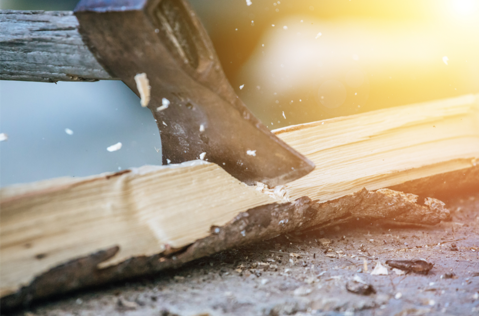Fendage de bois