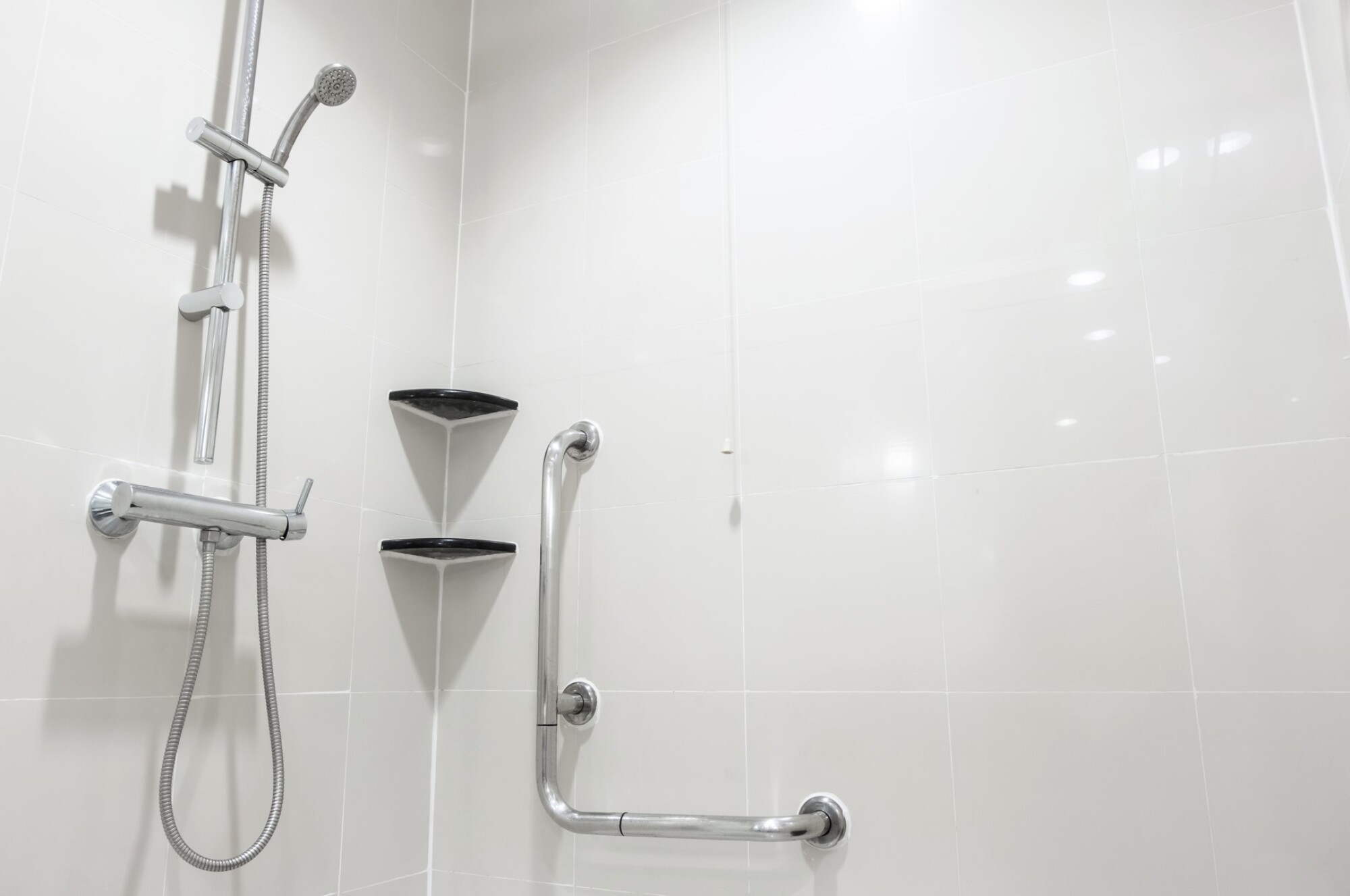 Changement de barre de douche