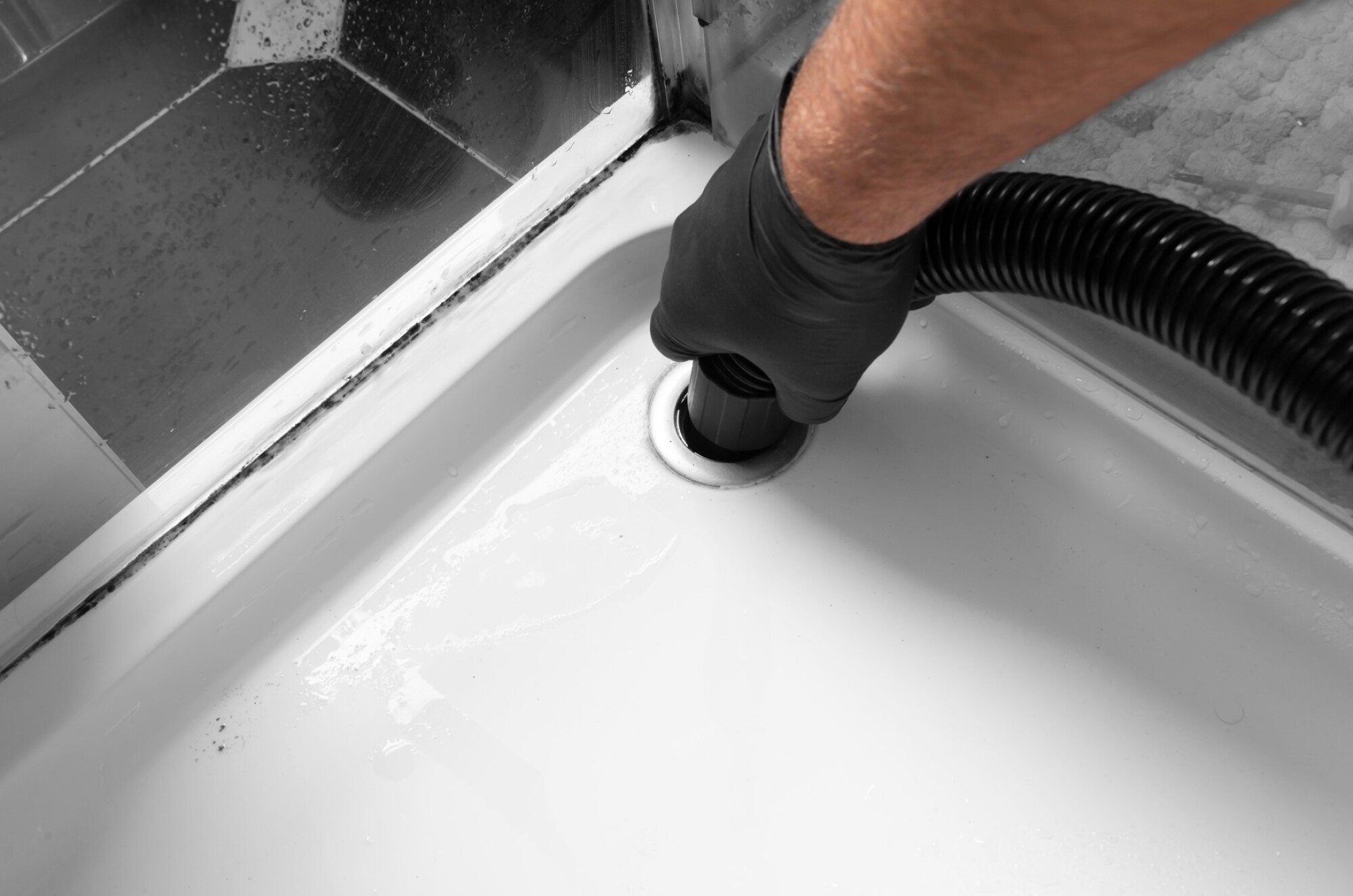 Débouchage d’évacuation douche