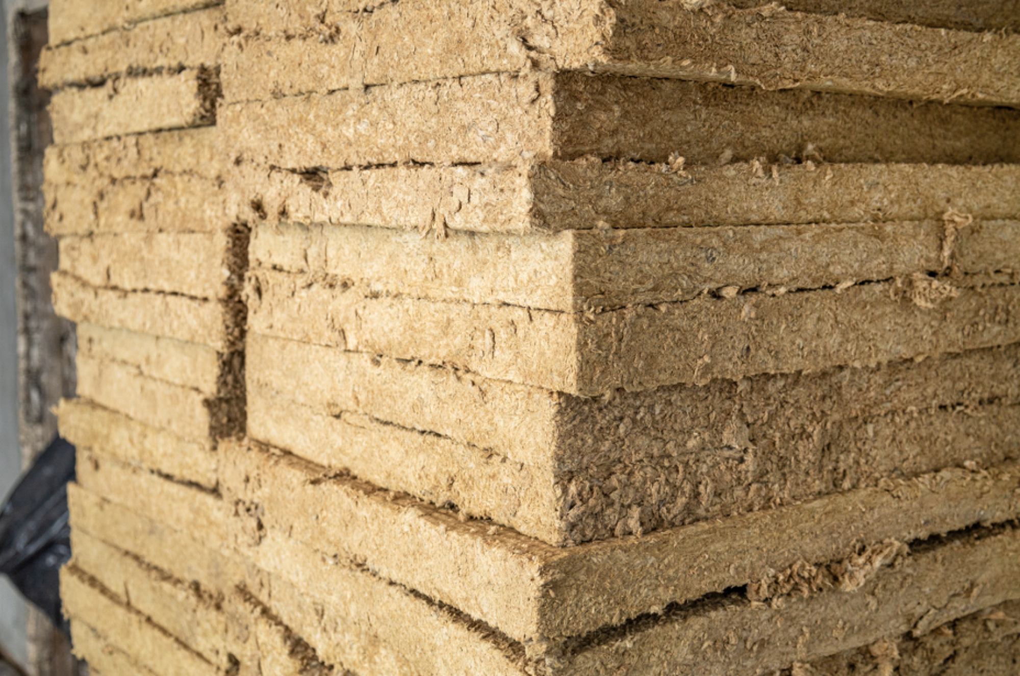 Installation de laines minérales