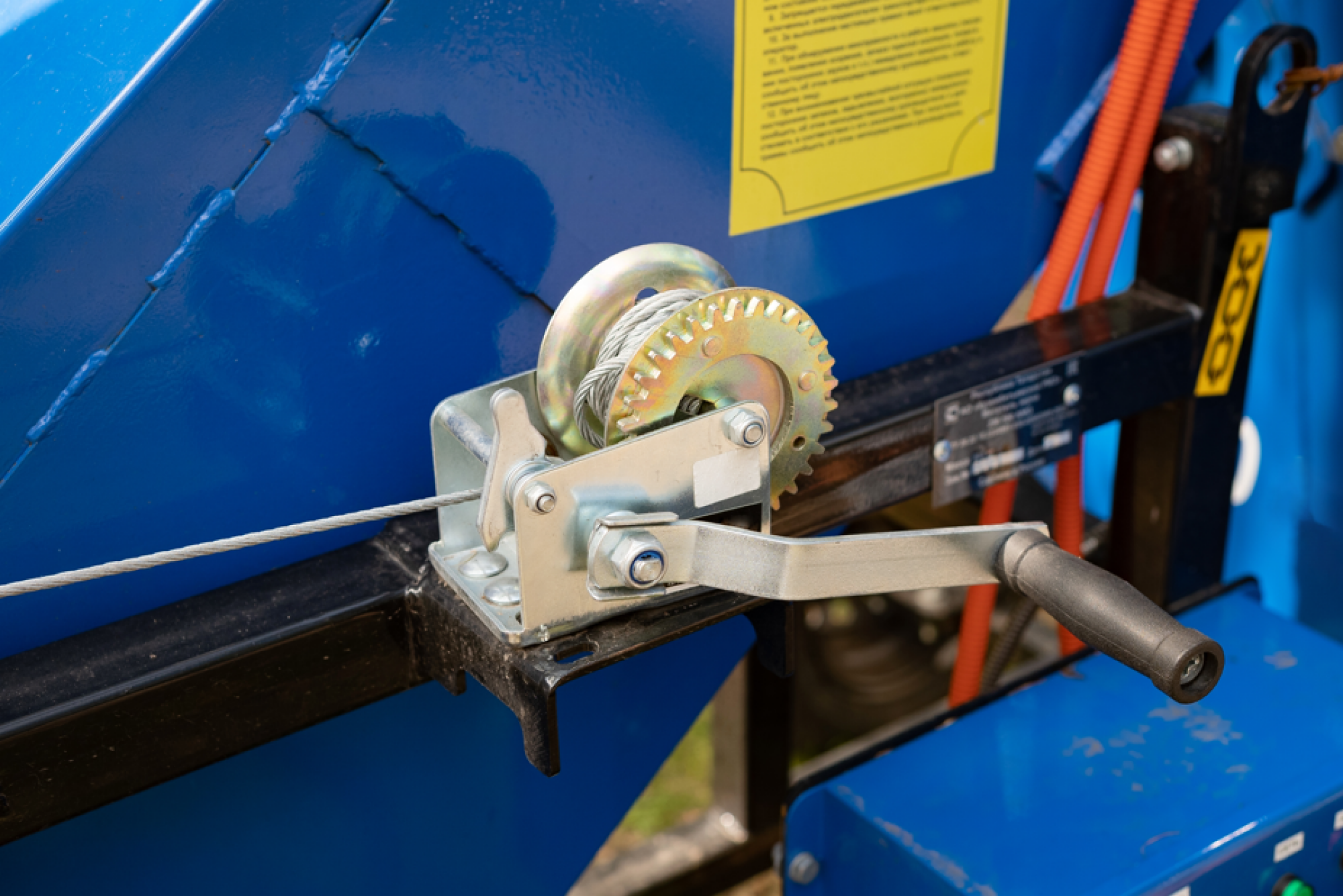 Location d'un treuil de chantier