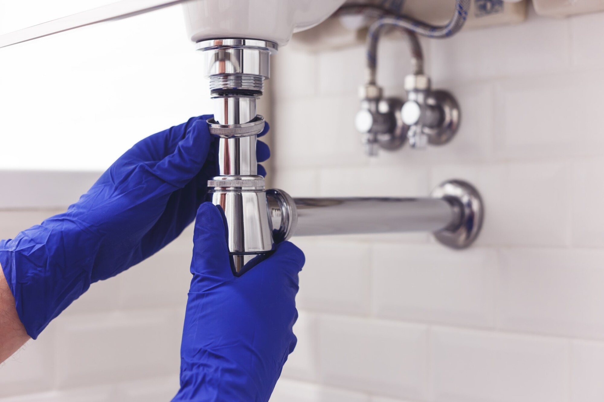 Modification plomberie pour lavabo