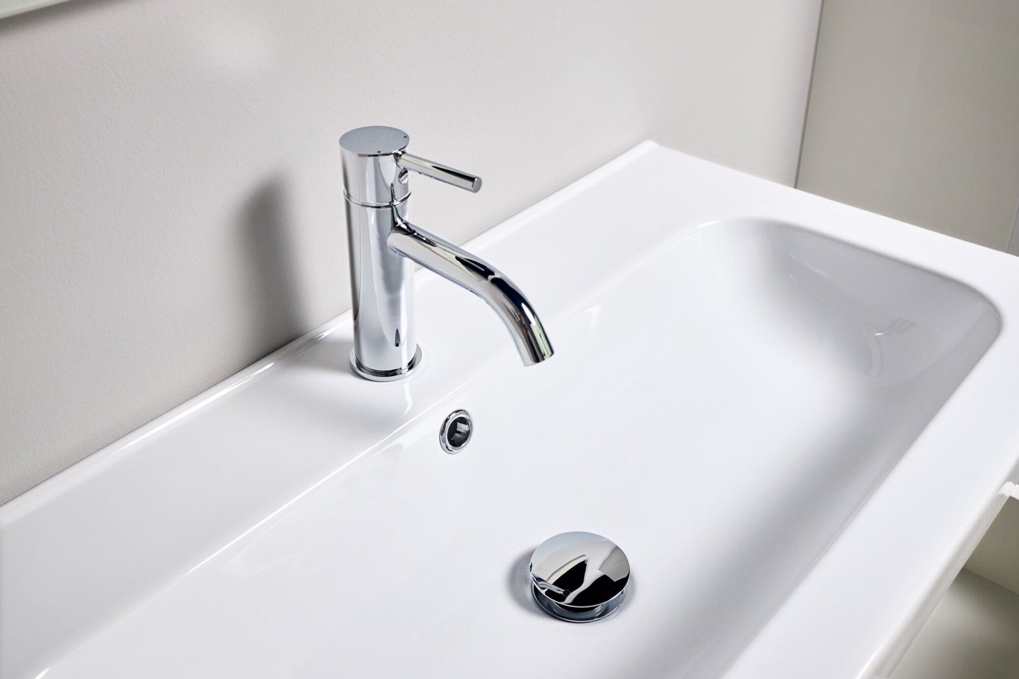 Pose bonde de lavabo