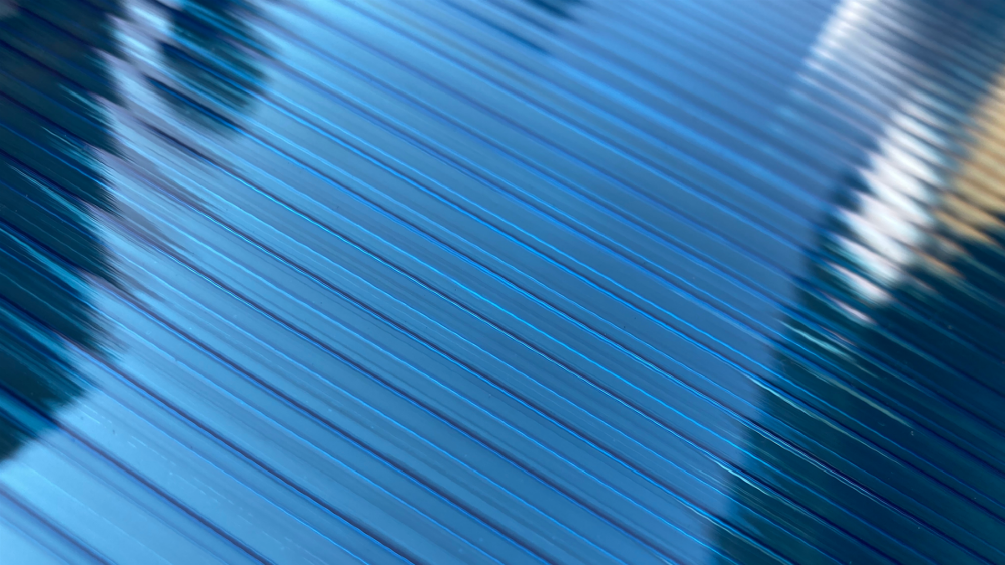 Pose de panneaux polycarbonate