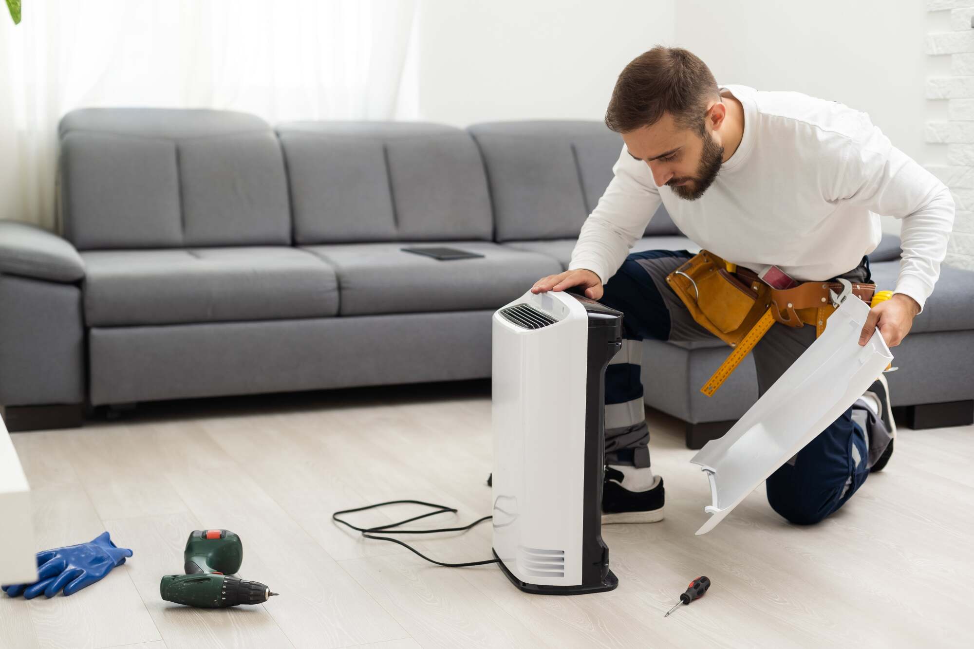 Mise en place de purificateur