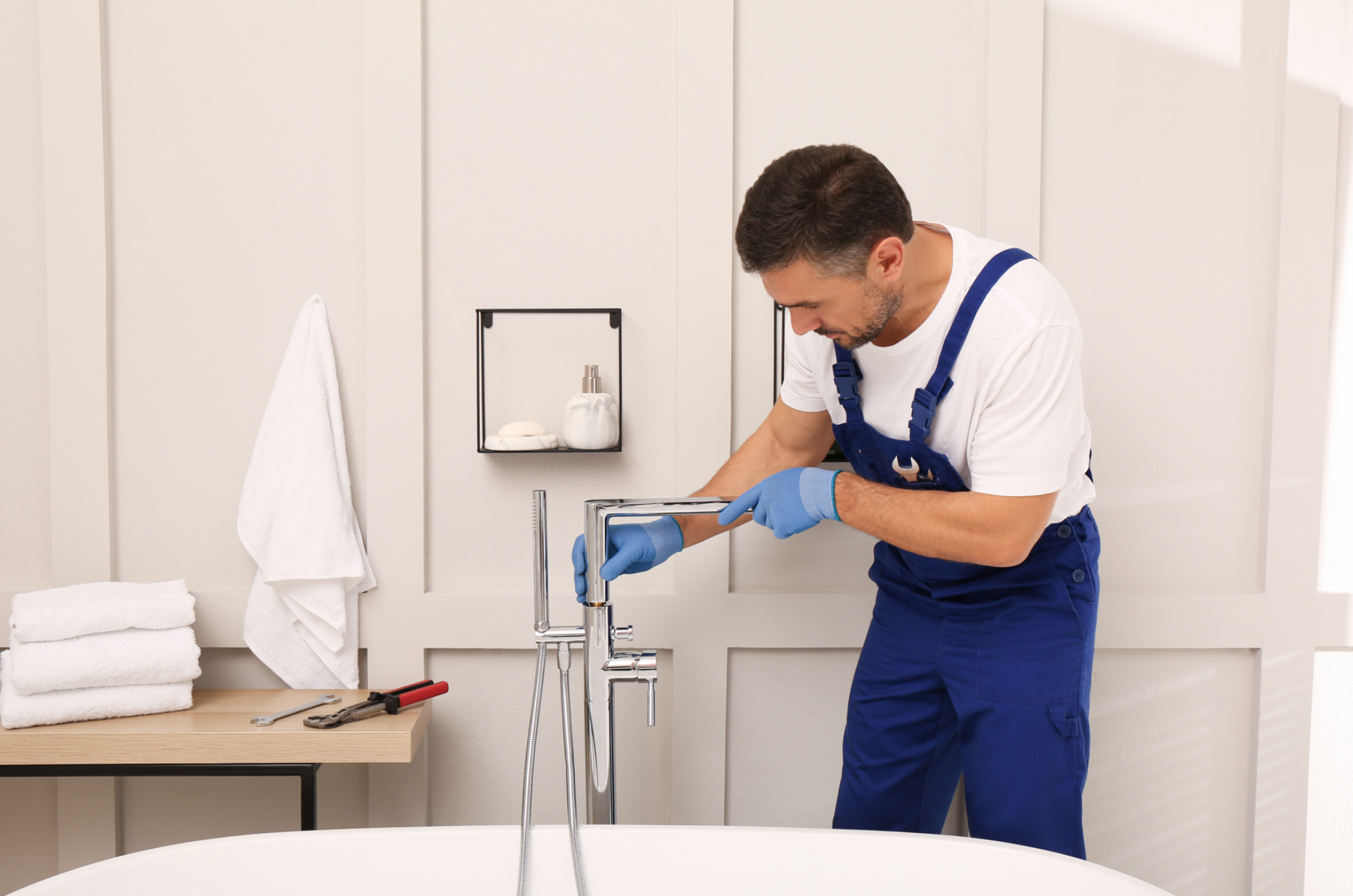 Raccordement de baignoire