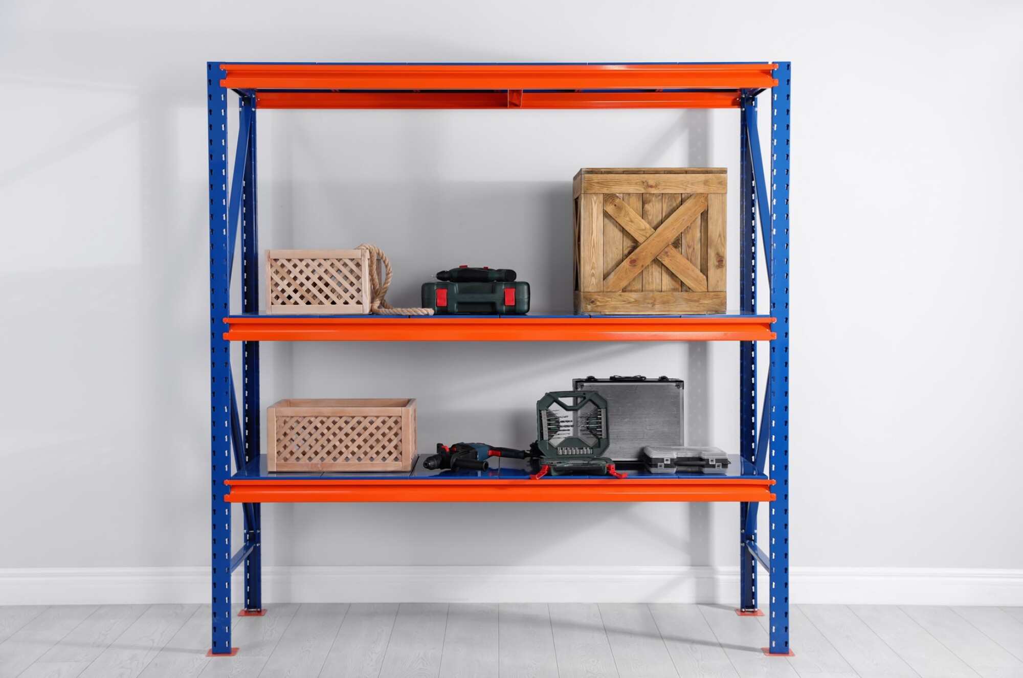 Etagère métallique utilitaire