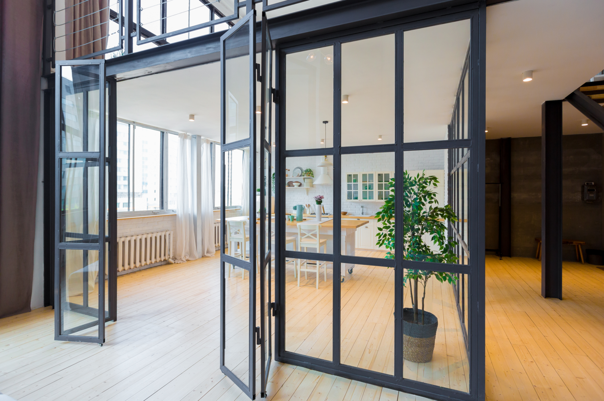 Fabrication de verrière d'atelier