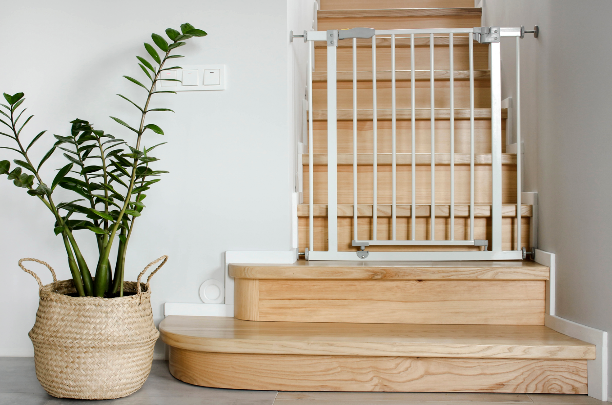 Installation de barrières de sécurité escalier