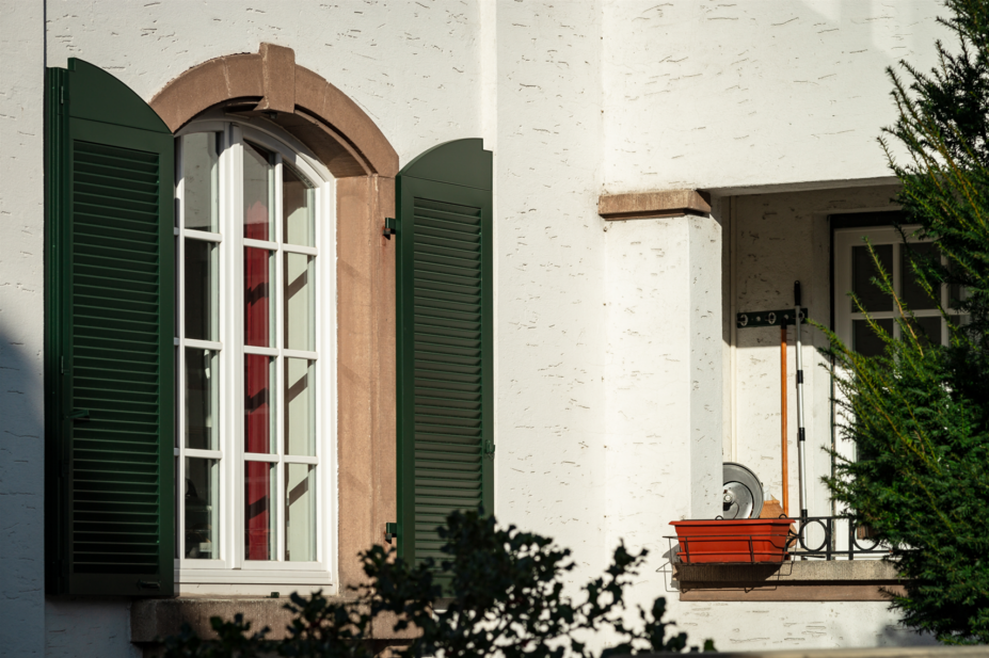 Installation de volets battants