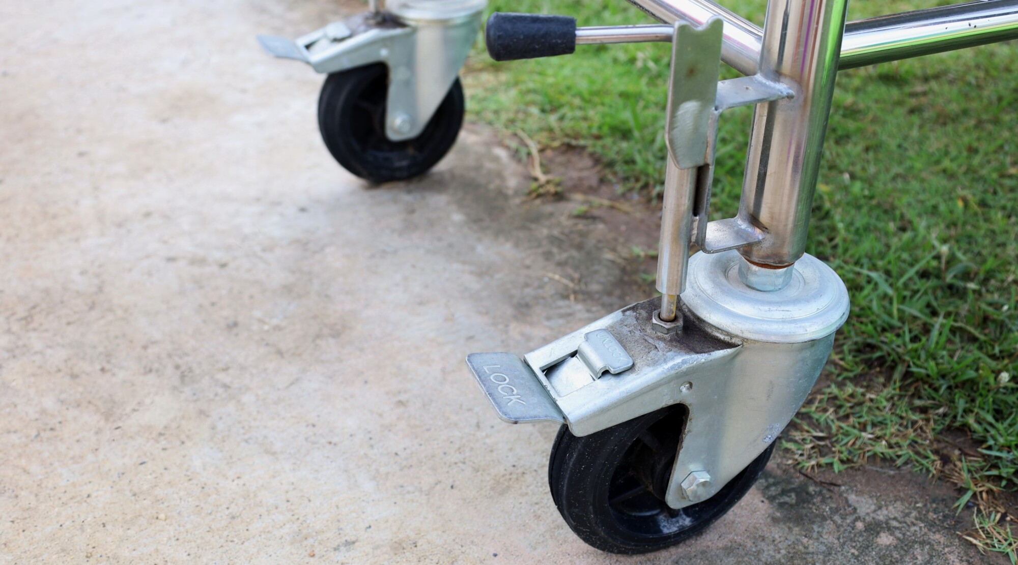 Réparation de roues de chariots