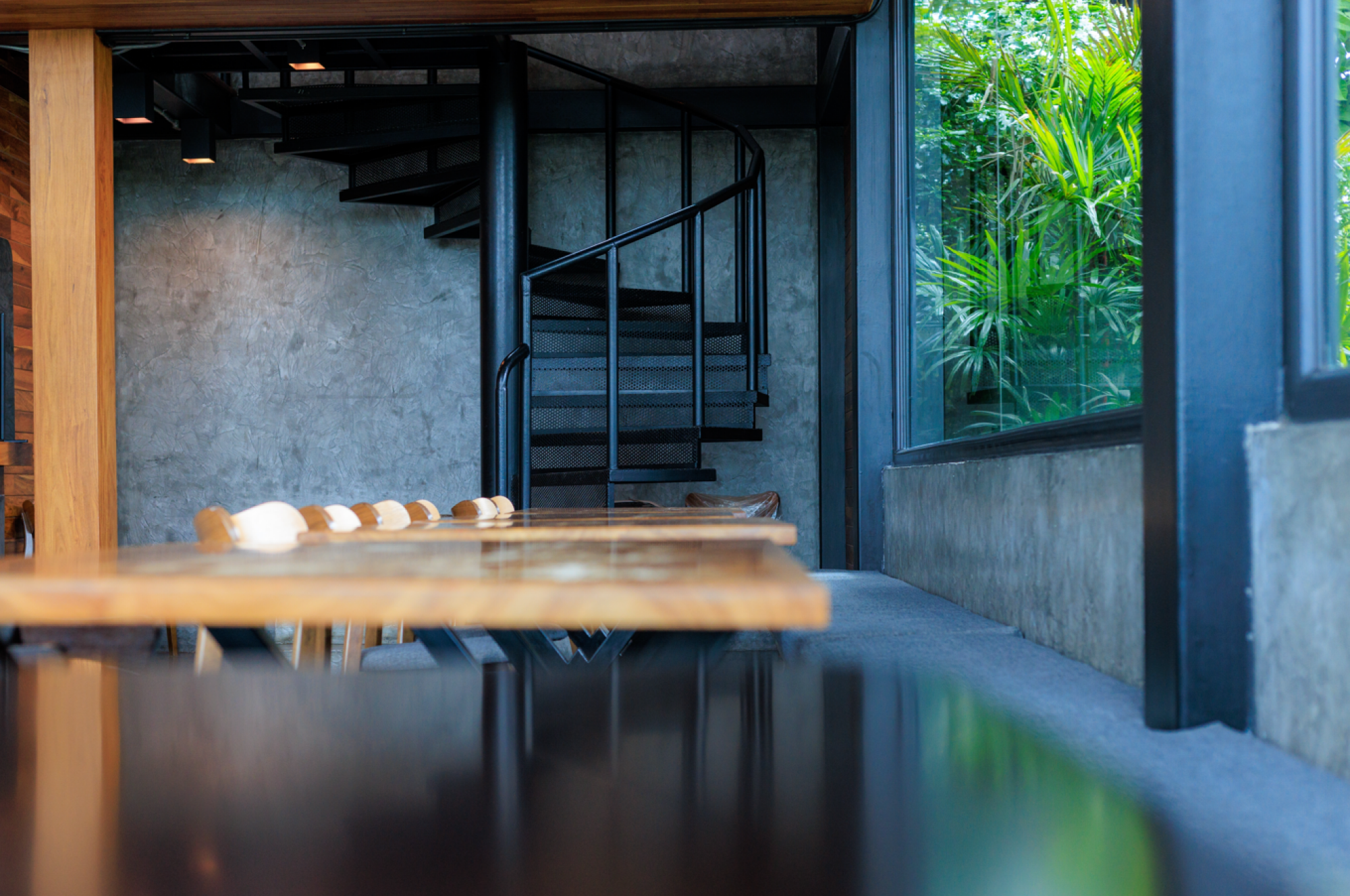 Réparation d'escaliers en colimaçon