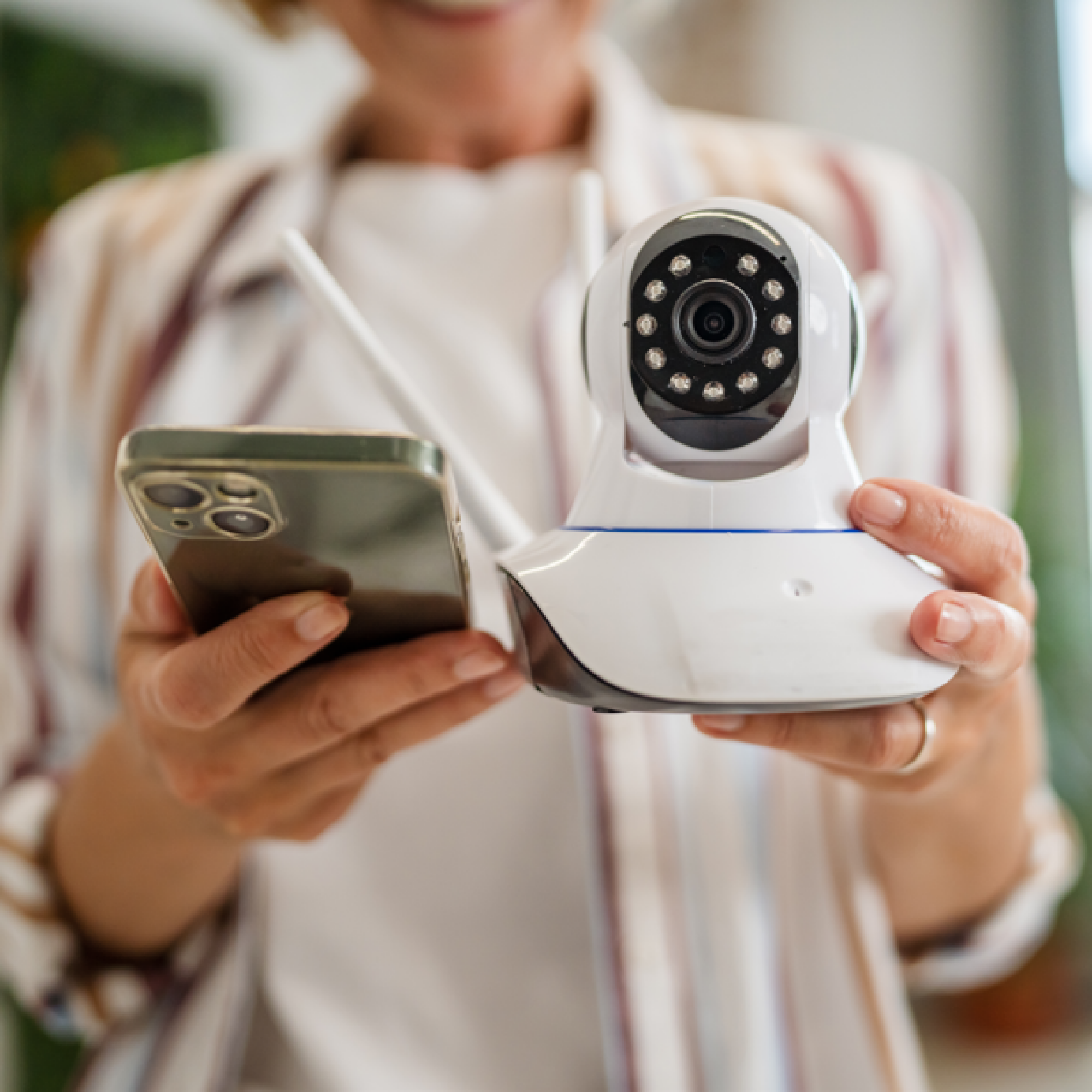 Installation d'alarme connectée