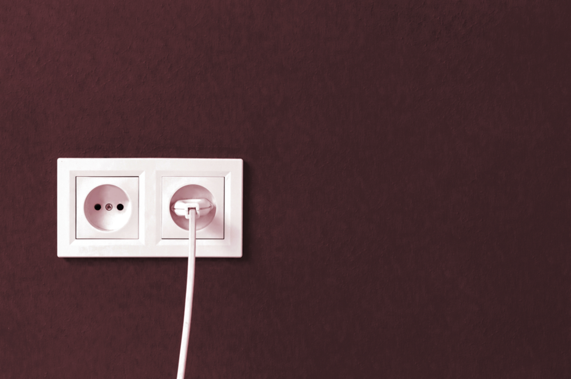 Pose de prise murale