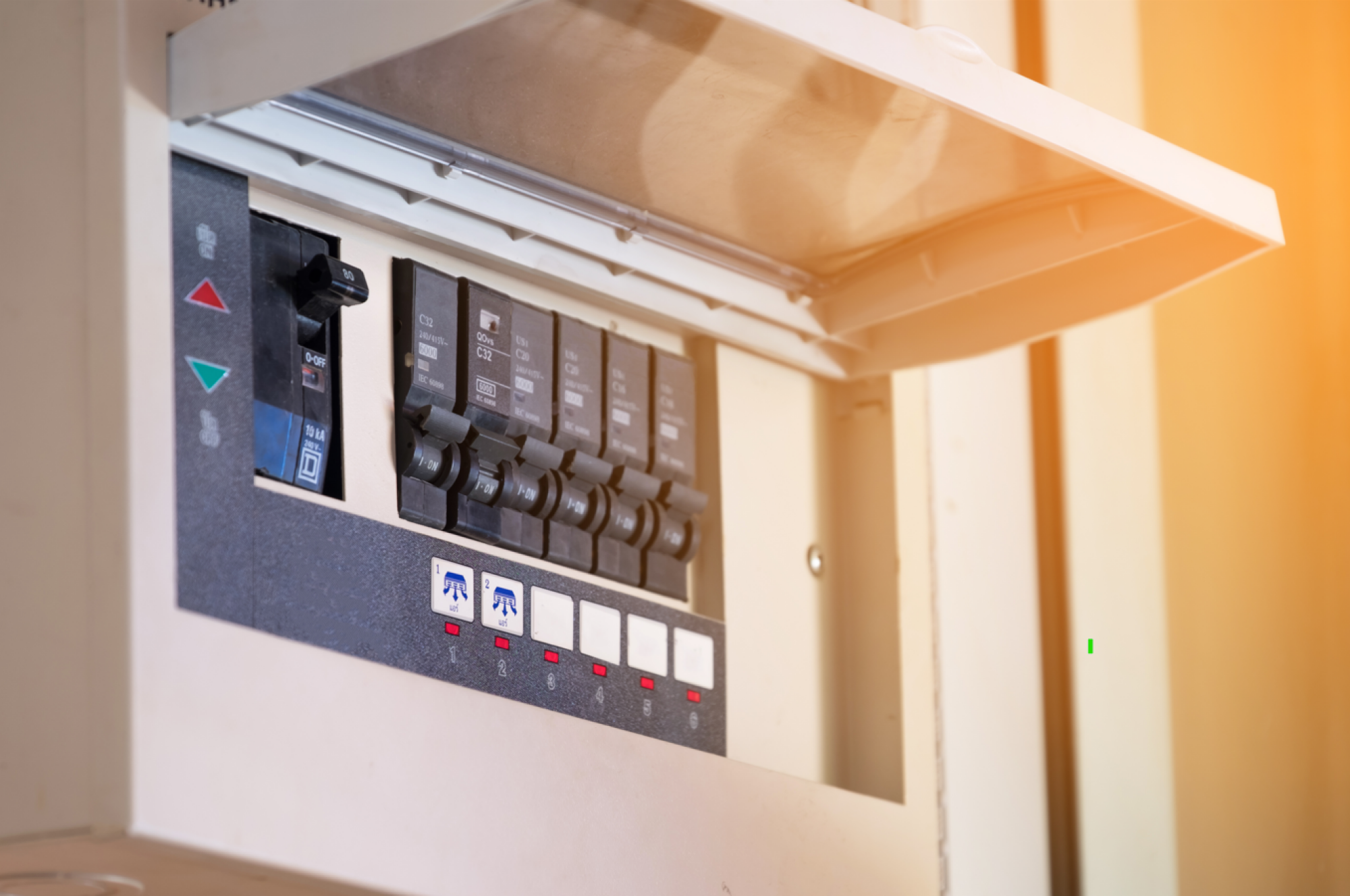 Pose de tableaux de protection