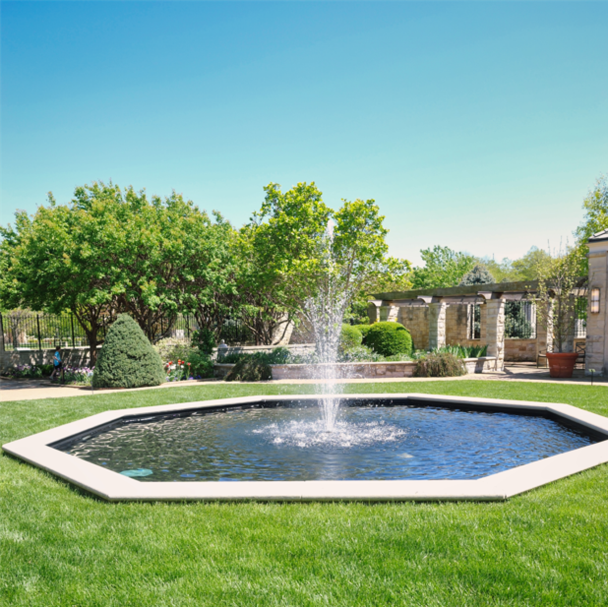 Création de fontaine de jardin