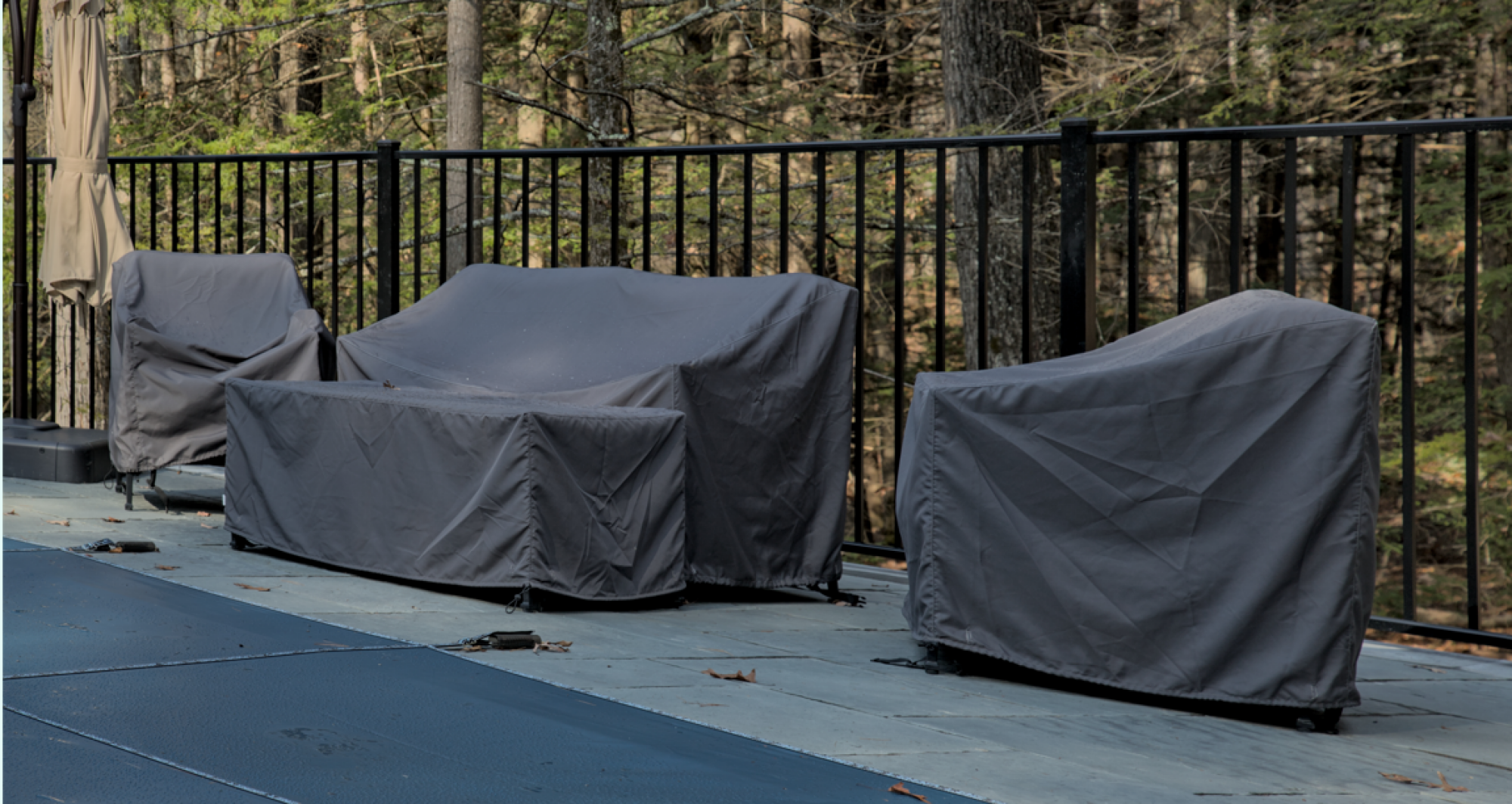 Fourniture de housses pour mobilier de jardin