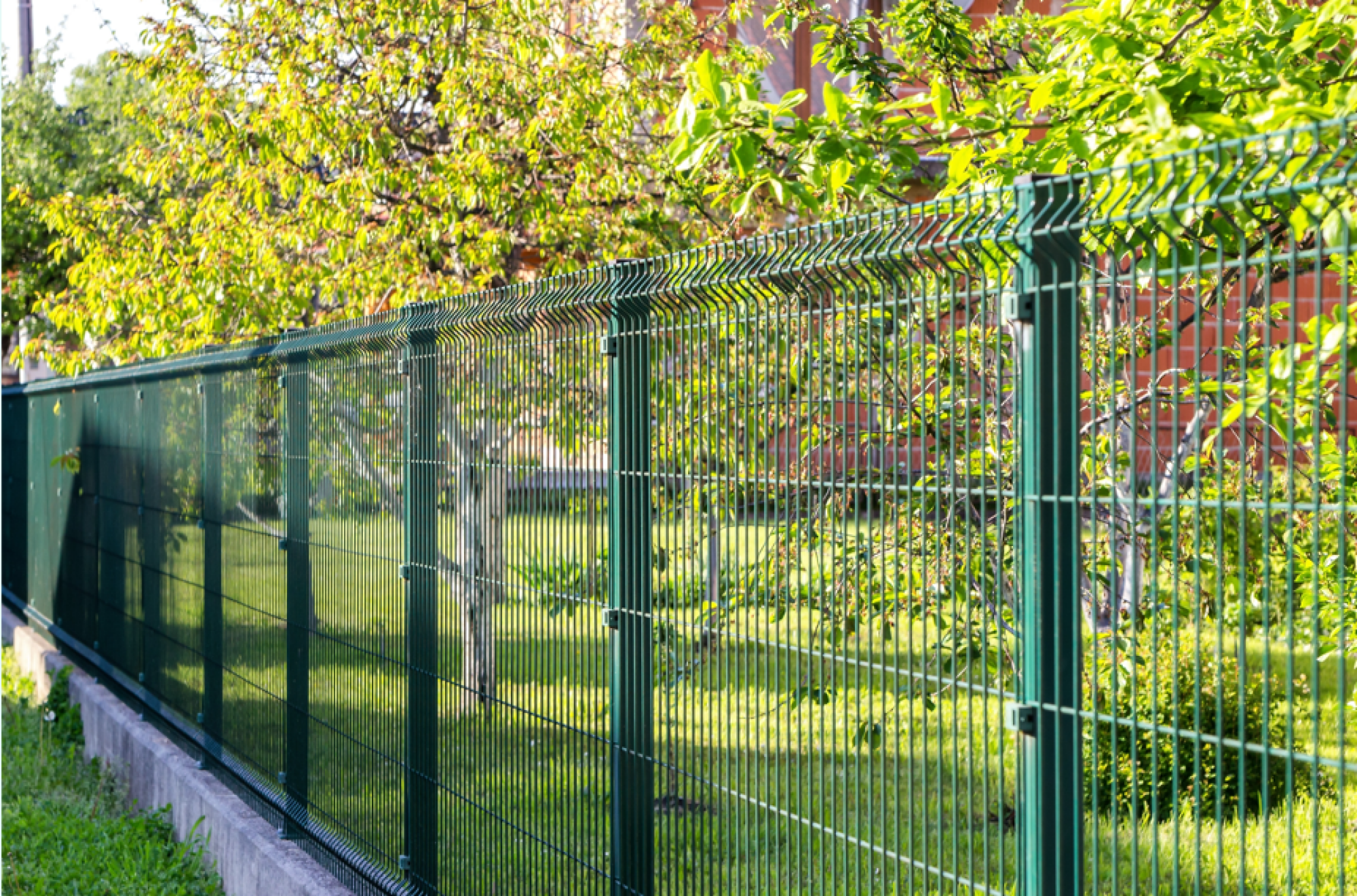 Réalisation de clôture grillagée