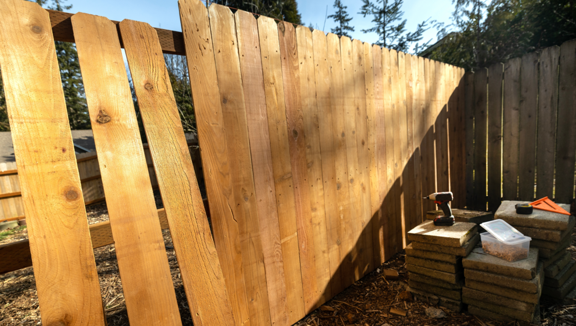 Réparation de clôture existante