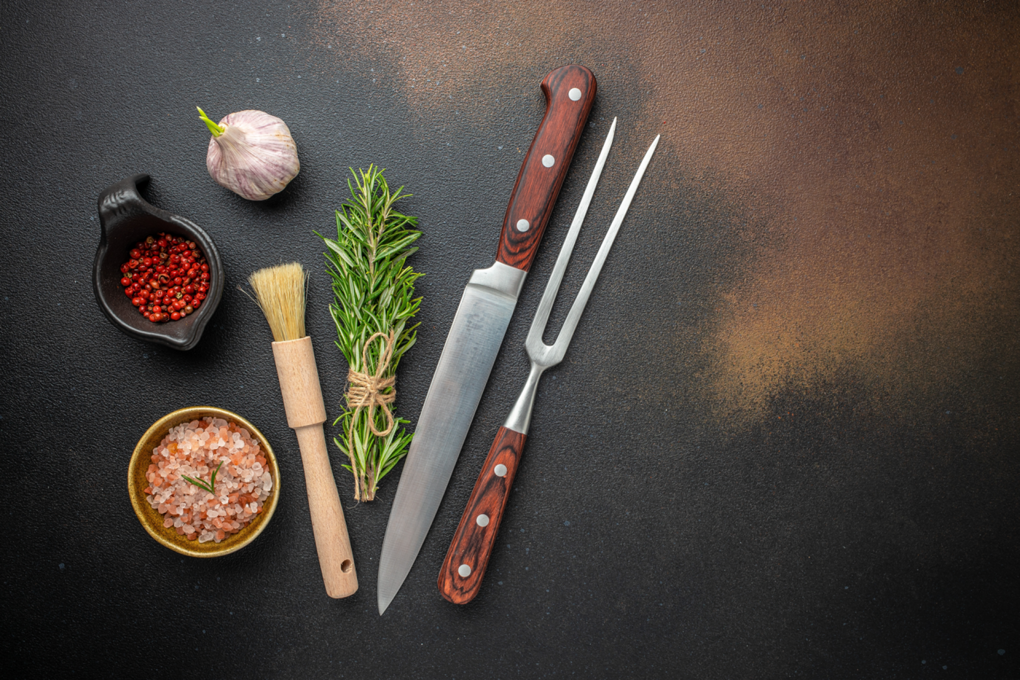 Vente d'ustensiles de barbecue