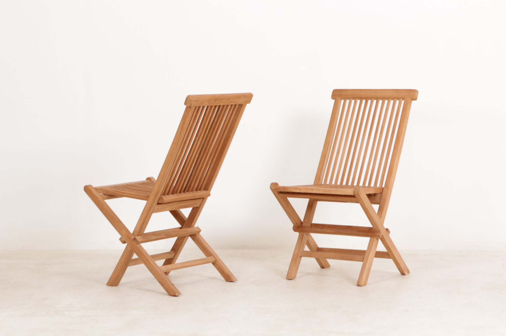 Chaise pliante en teck