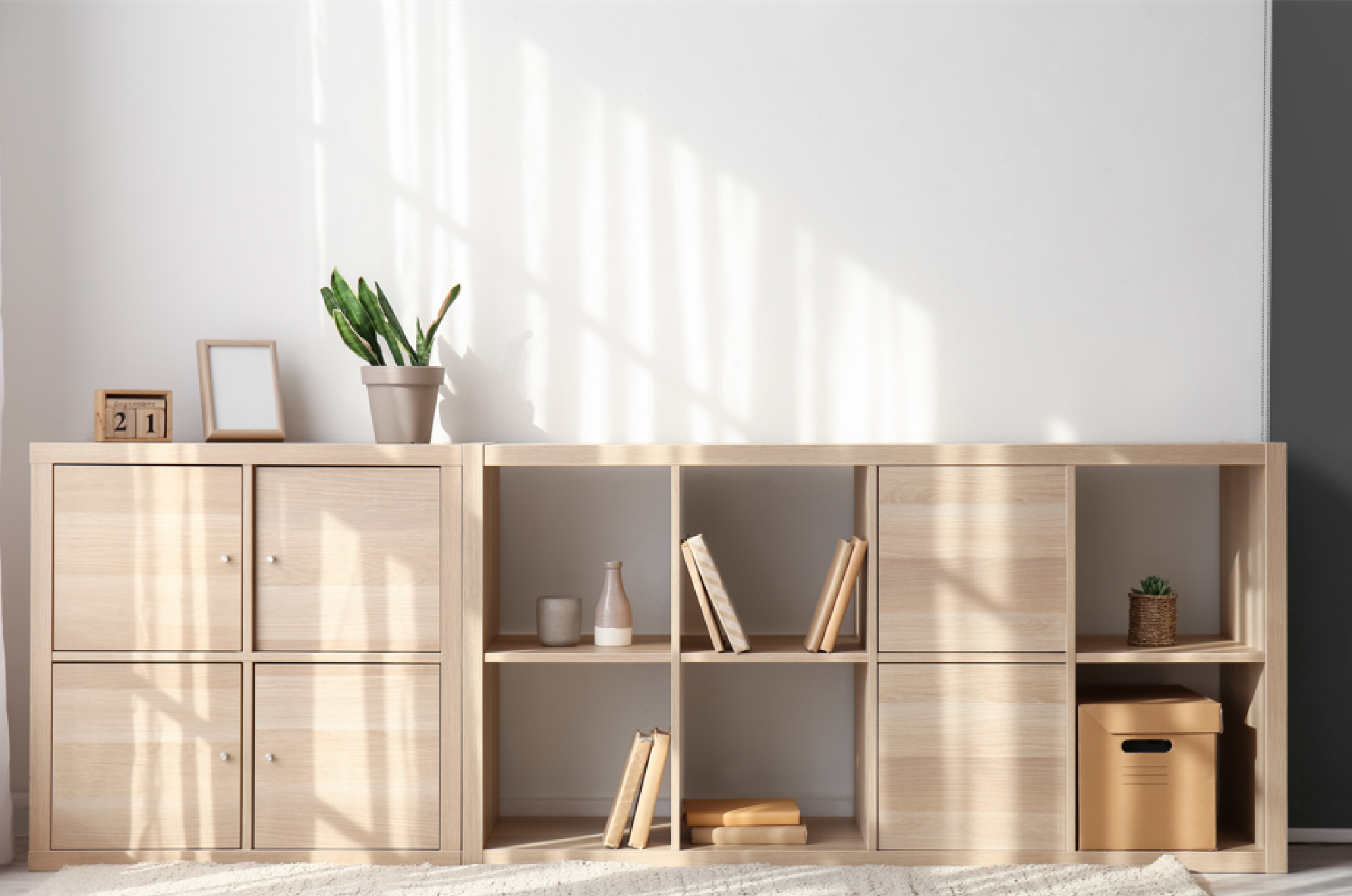 Cube de rangement modulable