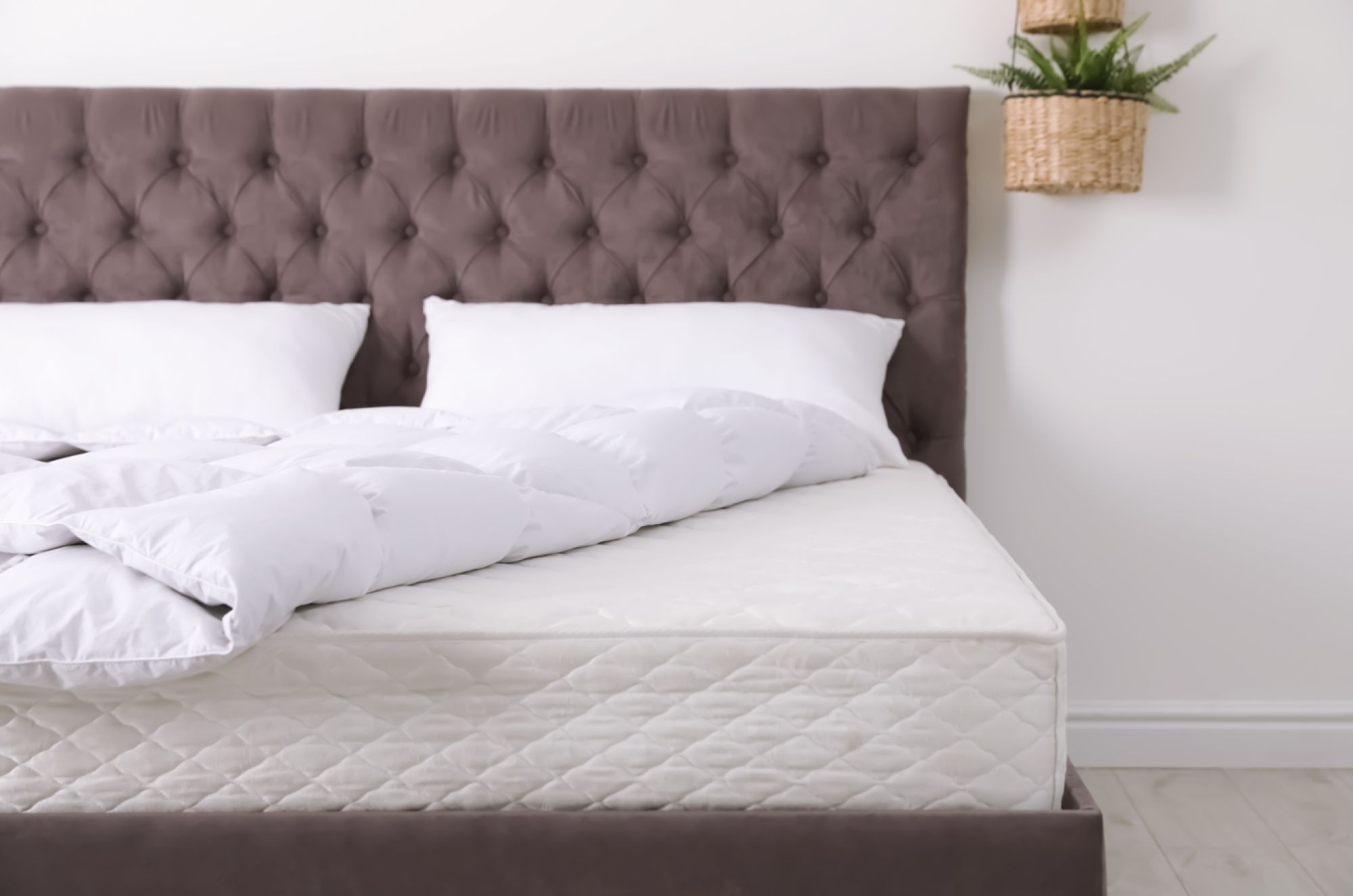 Ensemble de sommier et matelas pour lit double
