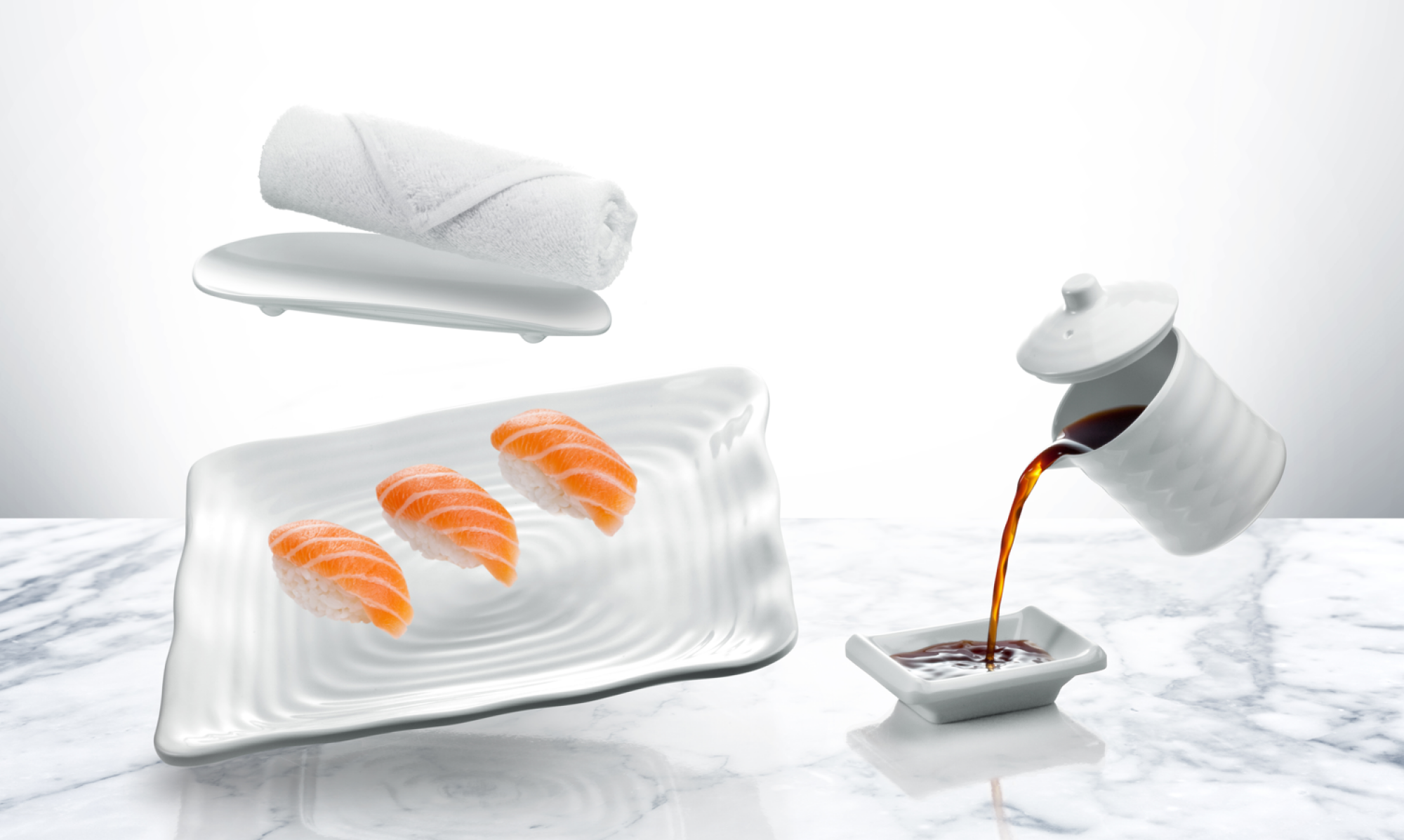 Ensemble de vaisselle à sushi