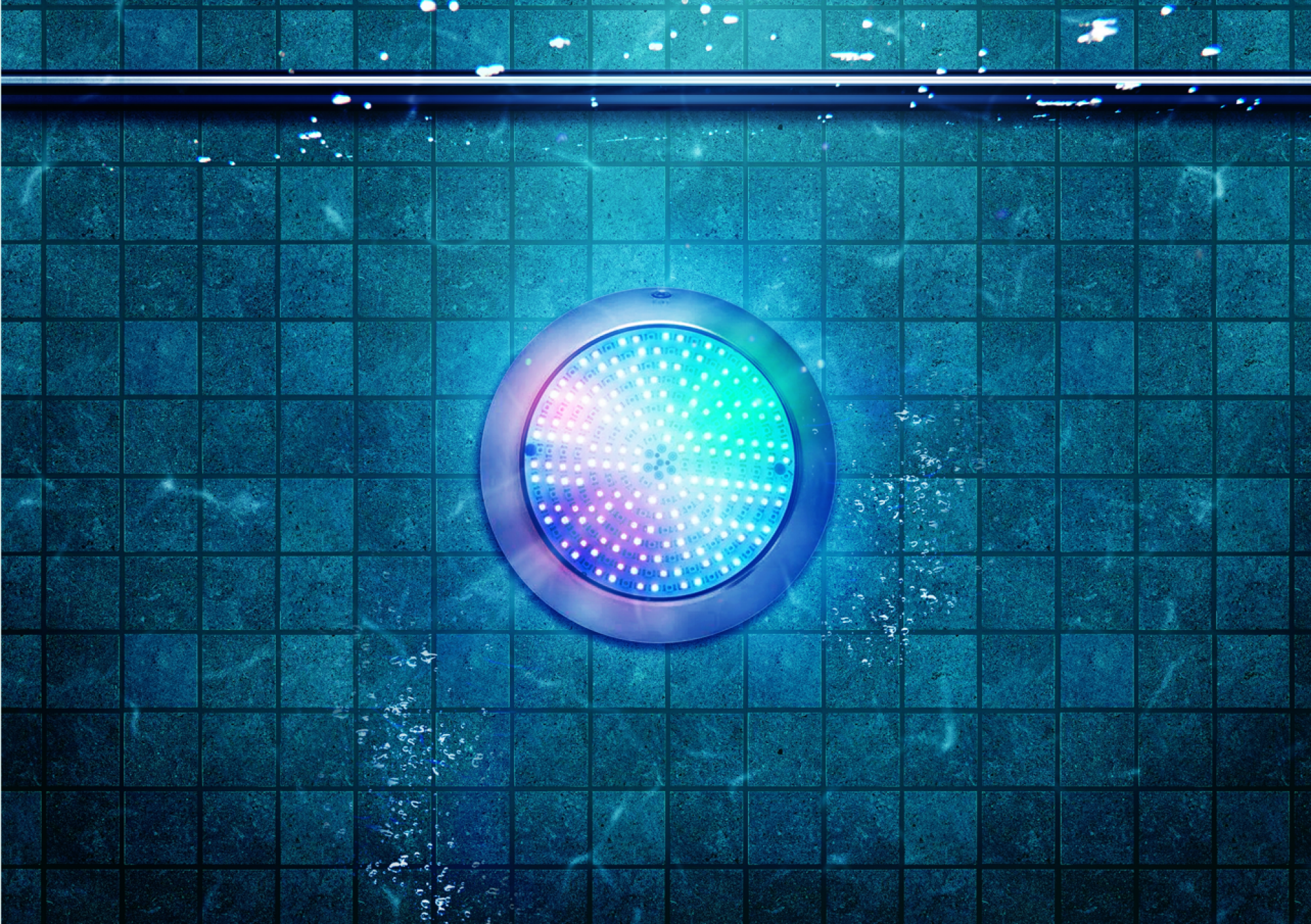 Fourniture de éclairage de piscine