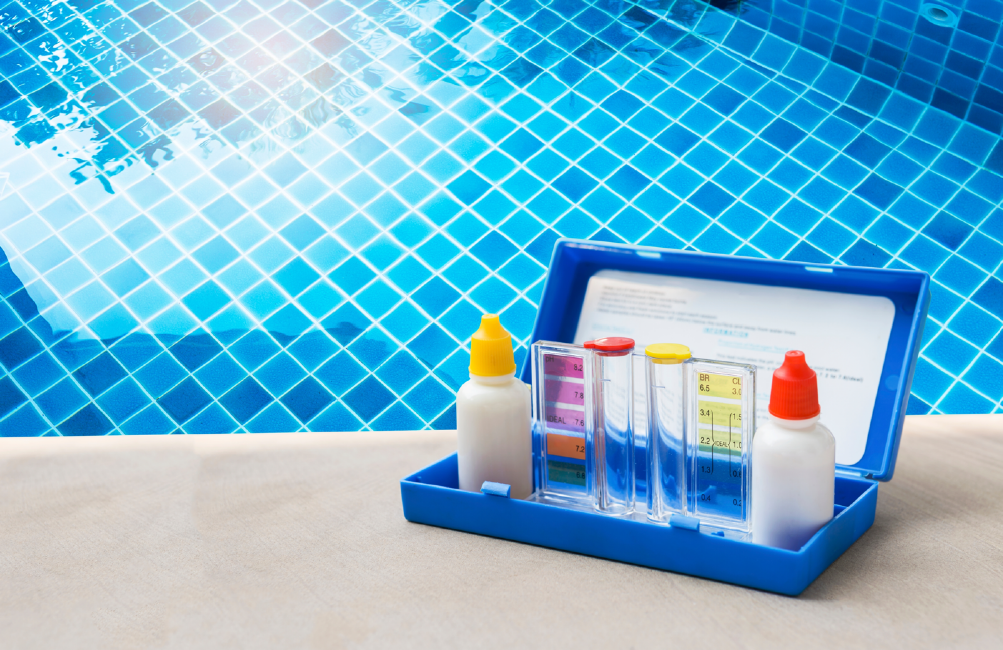 Fourniture de produits piscine