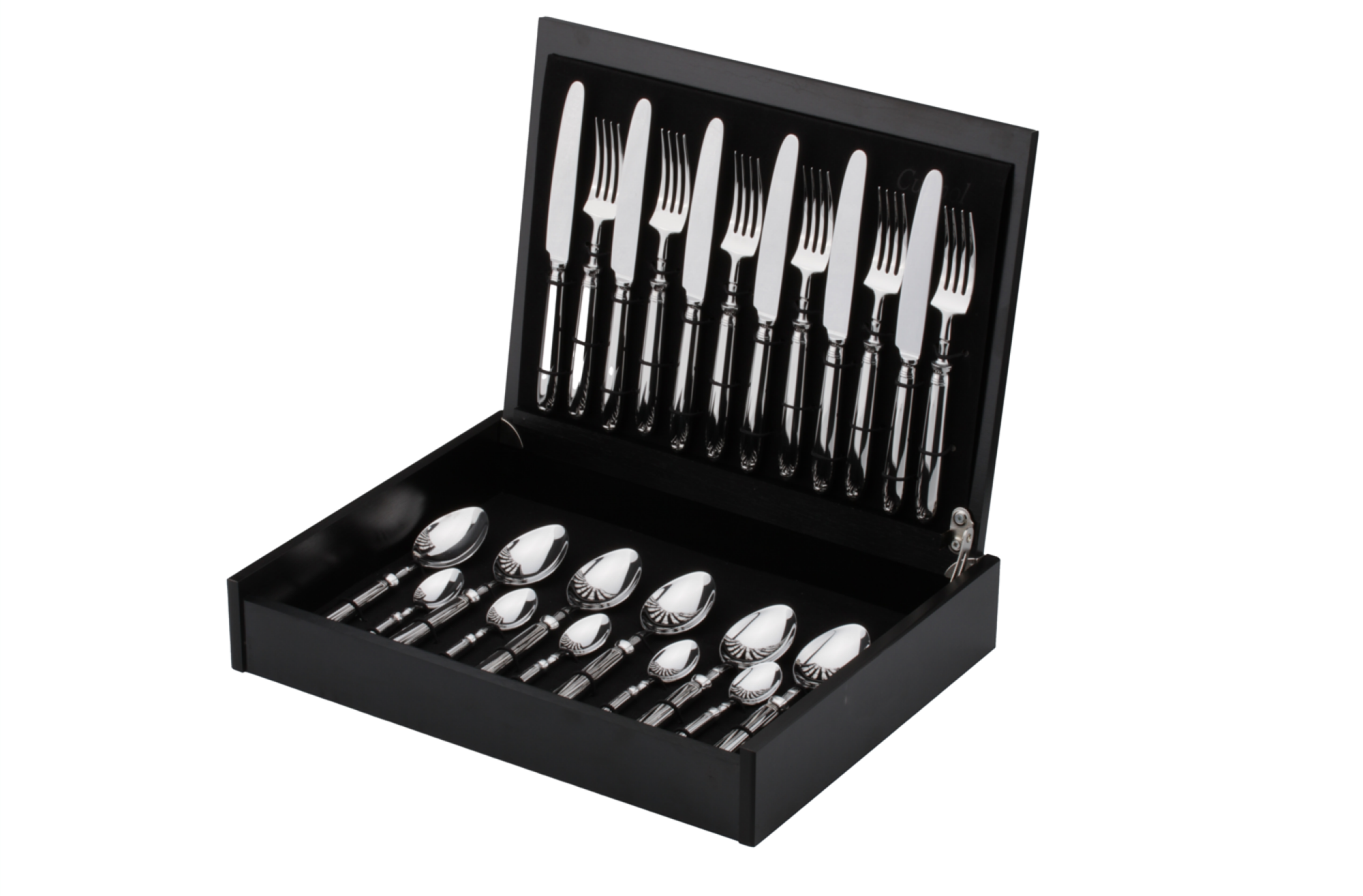 Ménagère complète en acier inoxydable