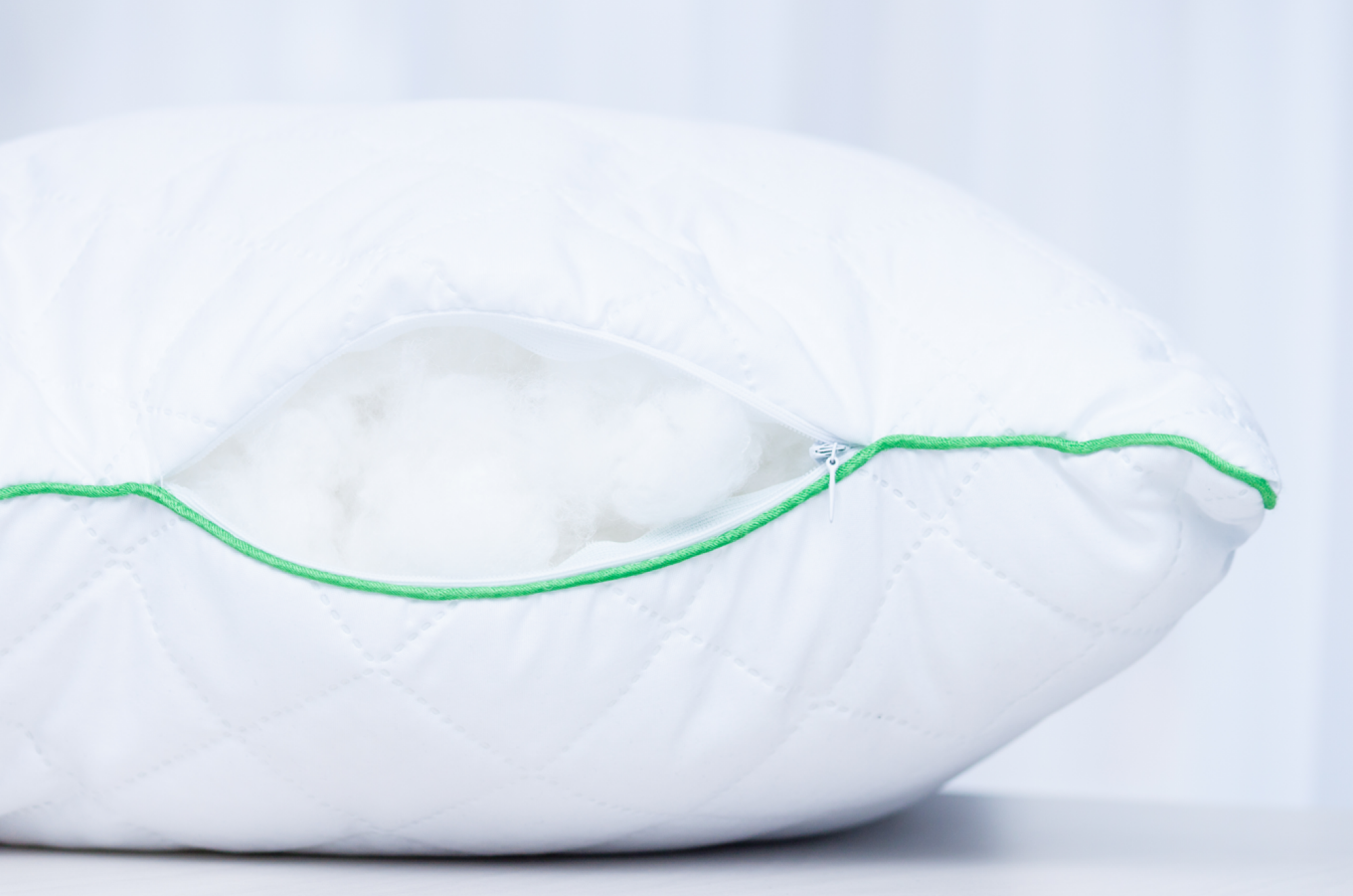 Oreiller hypoallergénique en fibres synthétiques