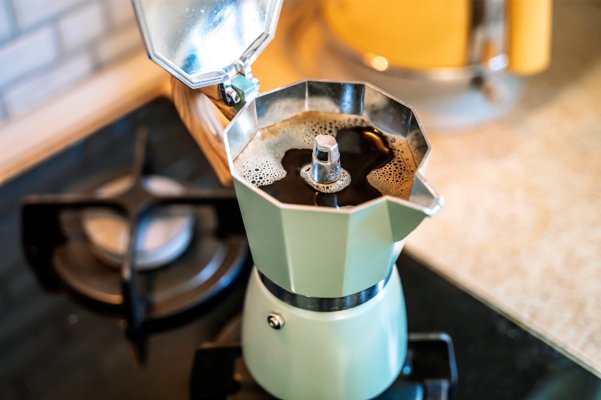 Cafetière en acier inoxydable