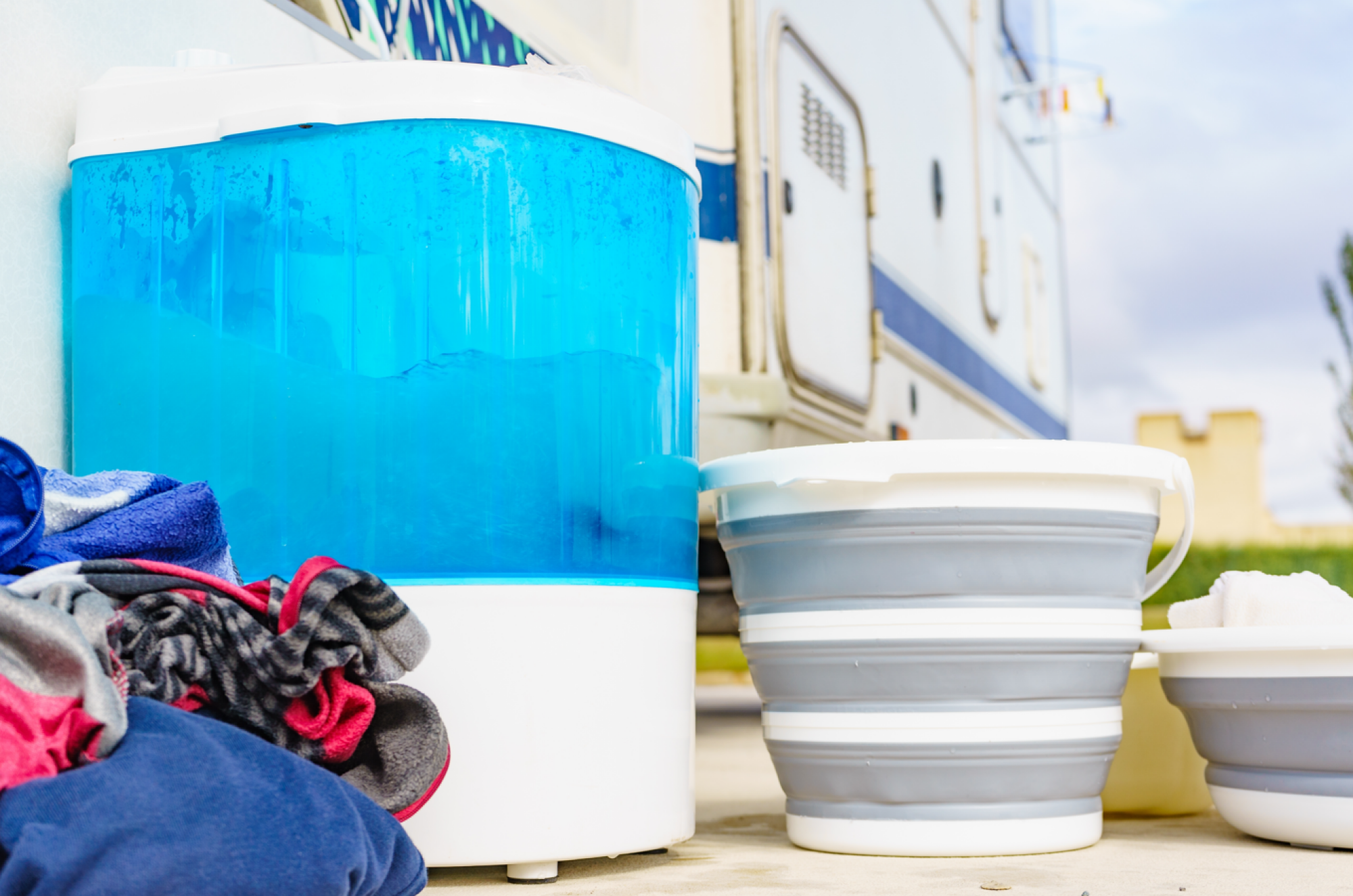 Machine à laver pour camping