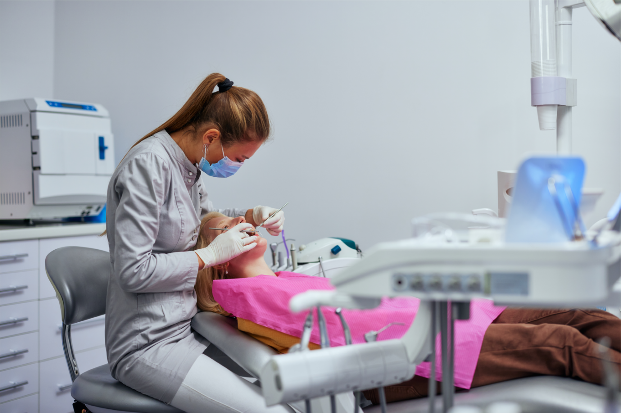 Couverture pour soins dentaires