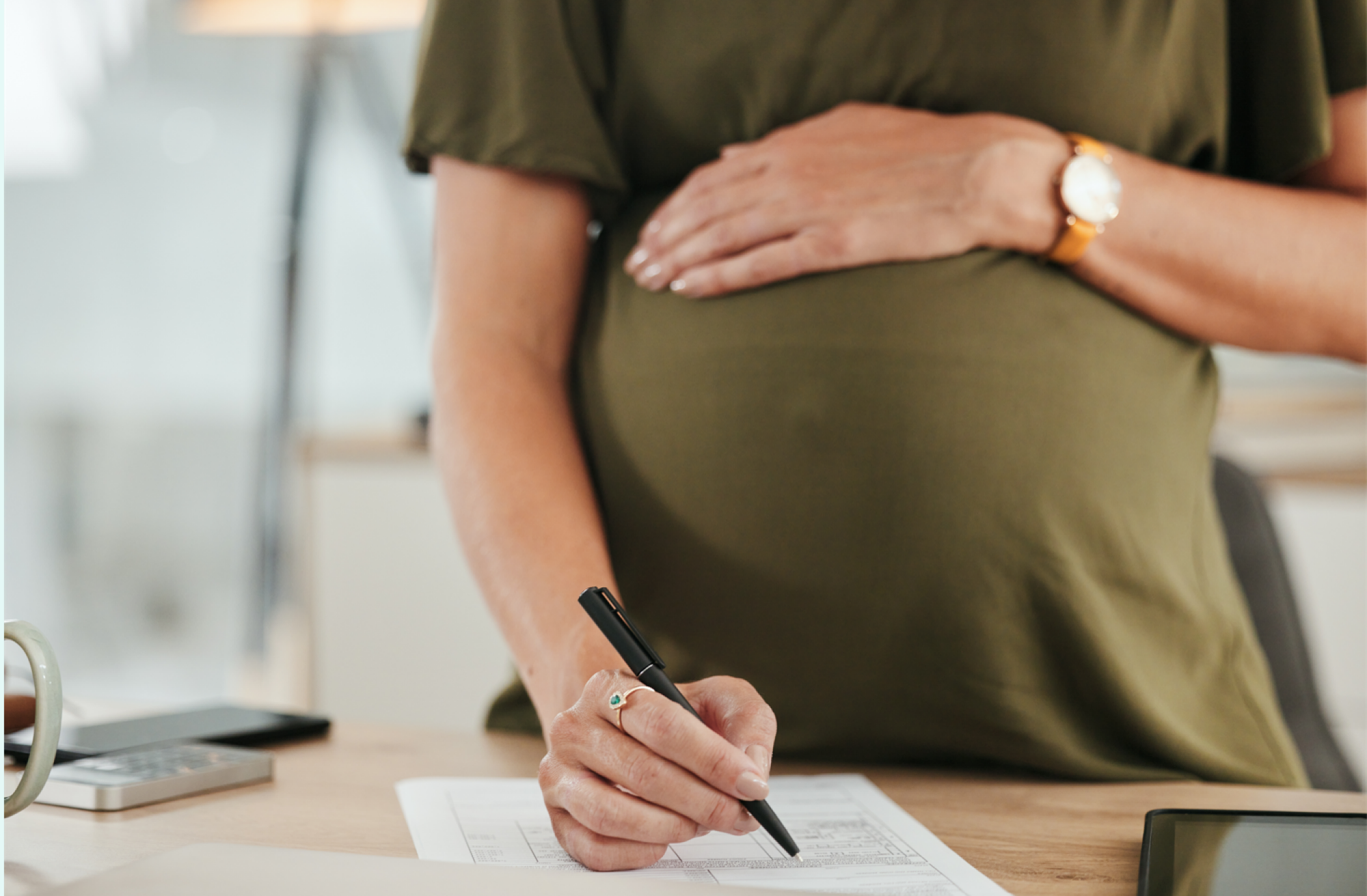 Protection en cas de maternité